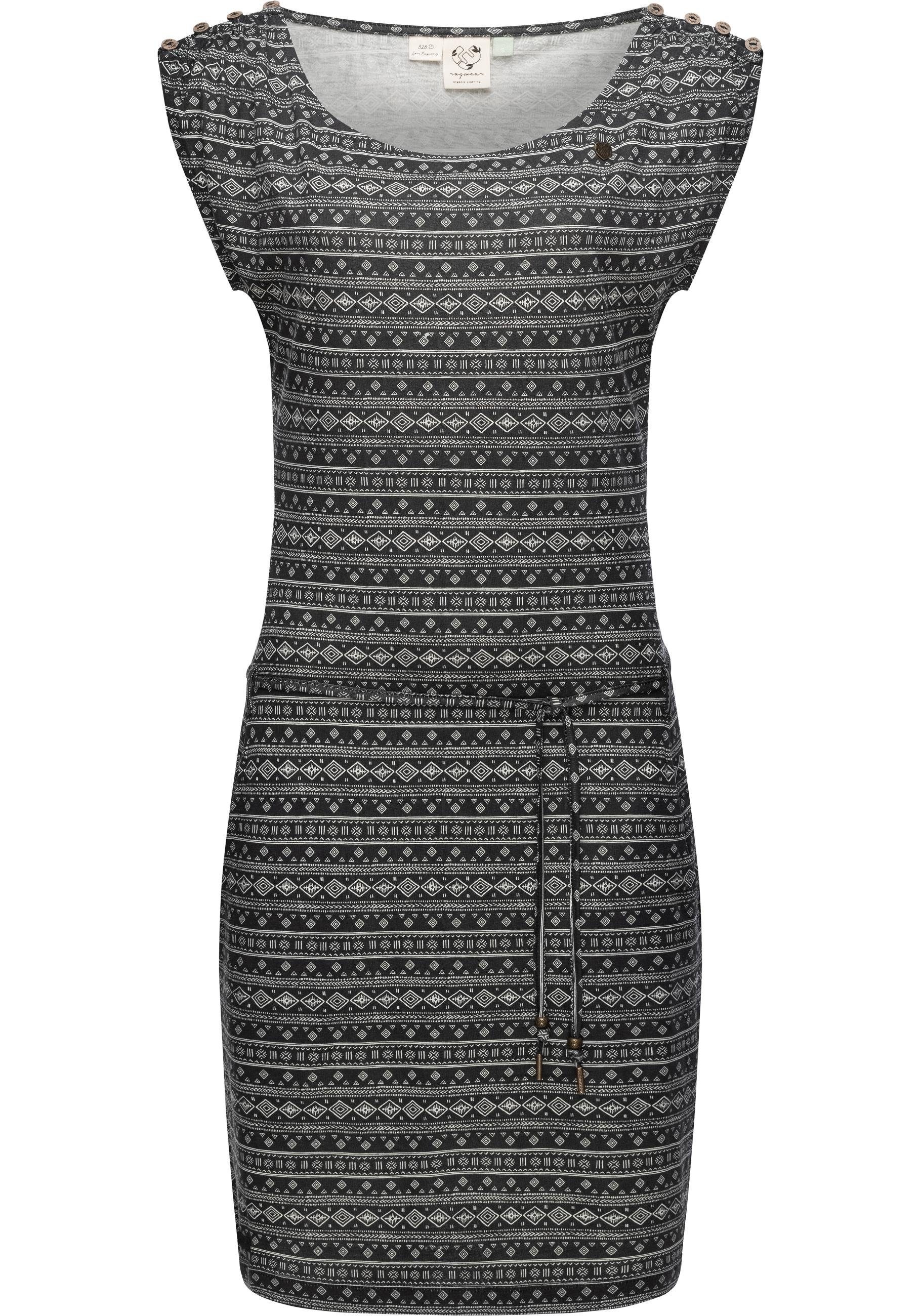 Ragwear Shirtkleid "Chego Organic", stylisches Sommerkleid mit Bindeband günstig online kaufen