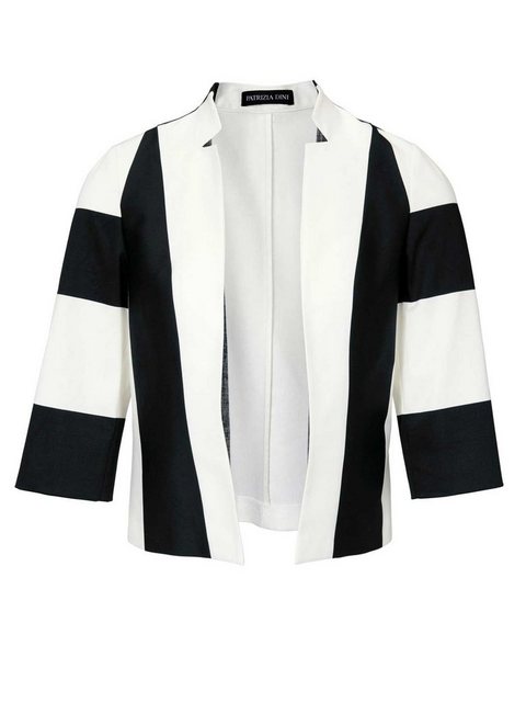 heine Steppjacke Patrizia Dini Damen Designer-Kurzjacke, schwarz-offwhite günstig online kaufen