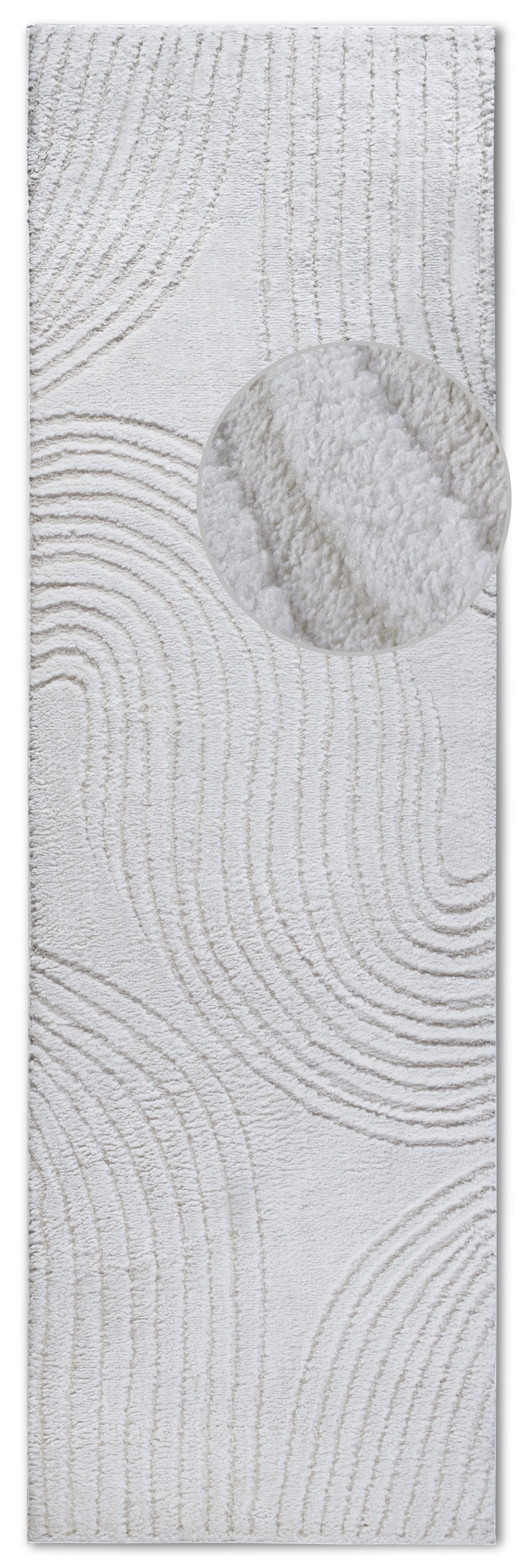 ELLE DECORATION Designteppich »Pigment«, rechteckig, 18 mm Höhe, Hochflor, günstig online kaufen