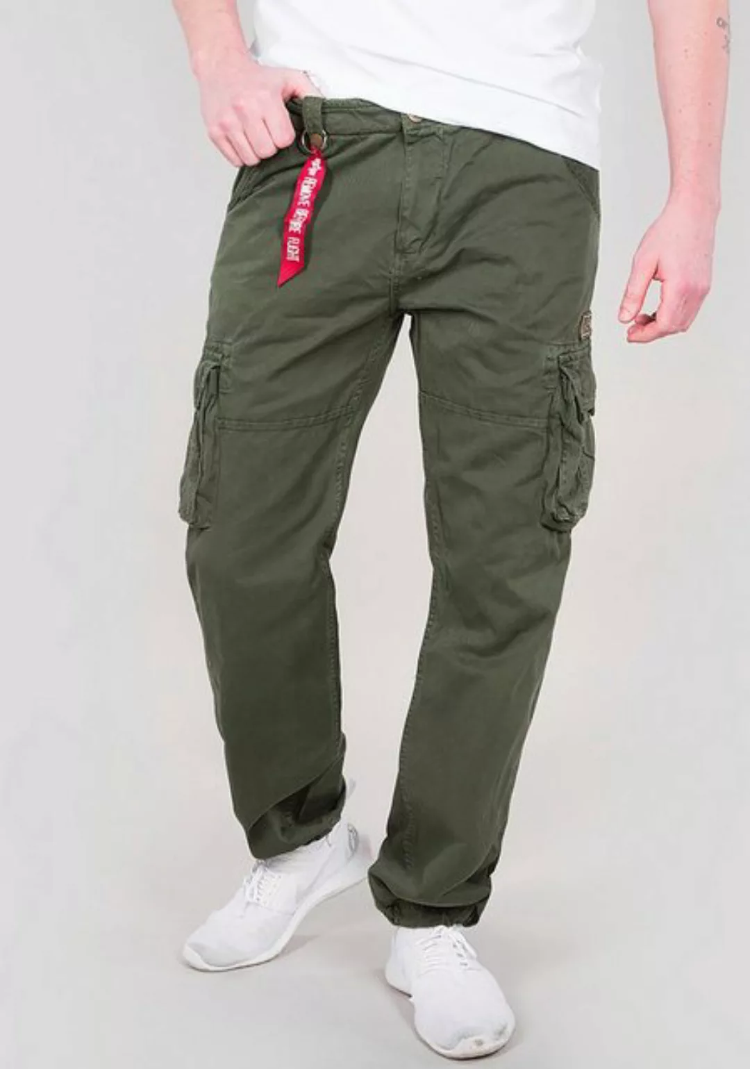 Alpha Industries Cargohose "Jet Pant", mit seitlichen Cargotaschen und Kord günstig online kaufen