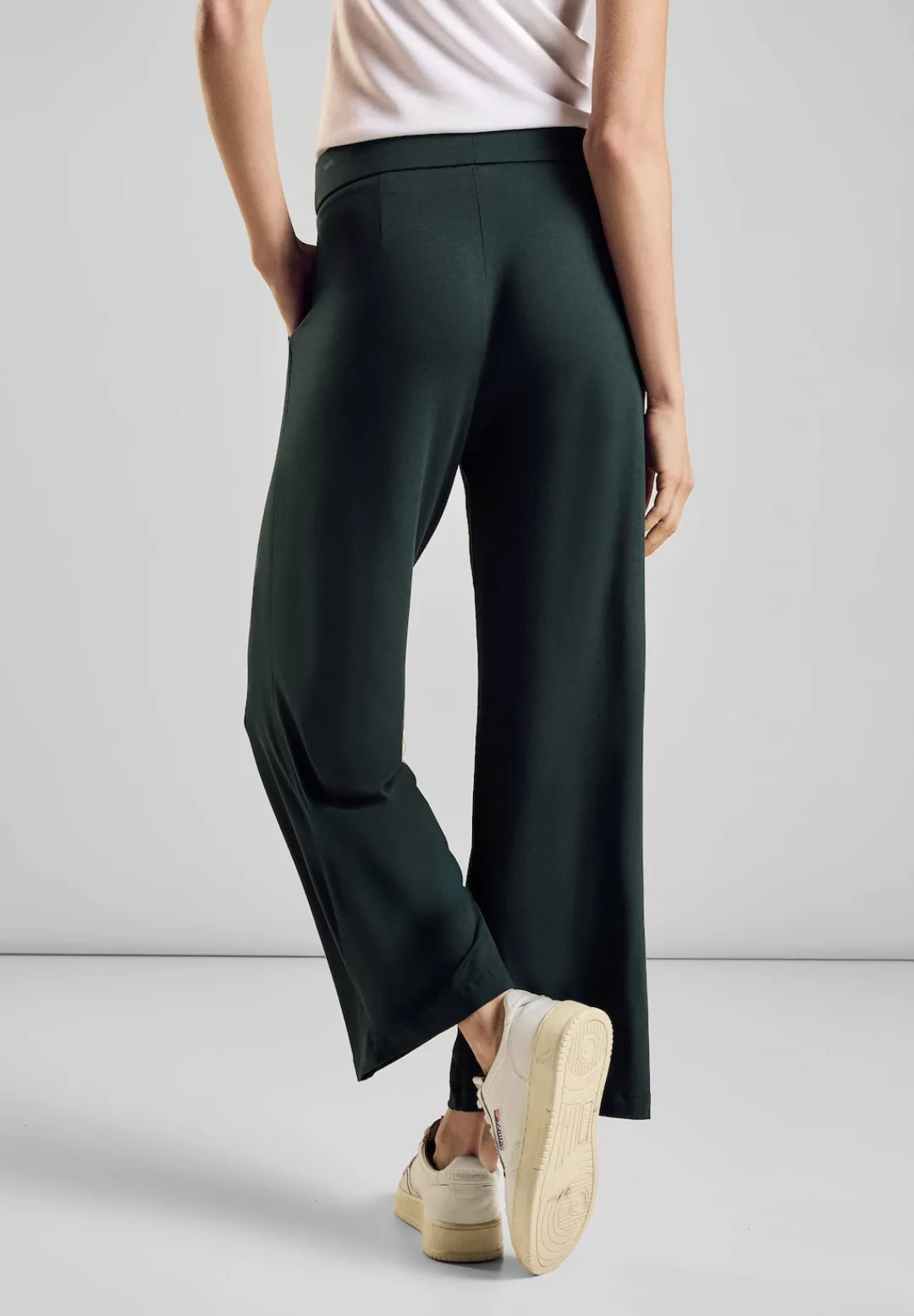 STREET ONE Jerseyhose, High Waist günstig online kaufen