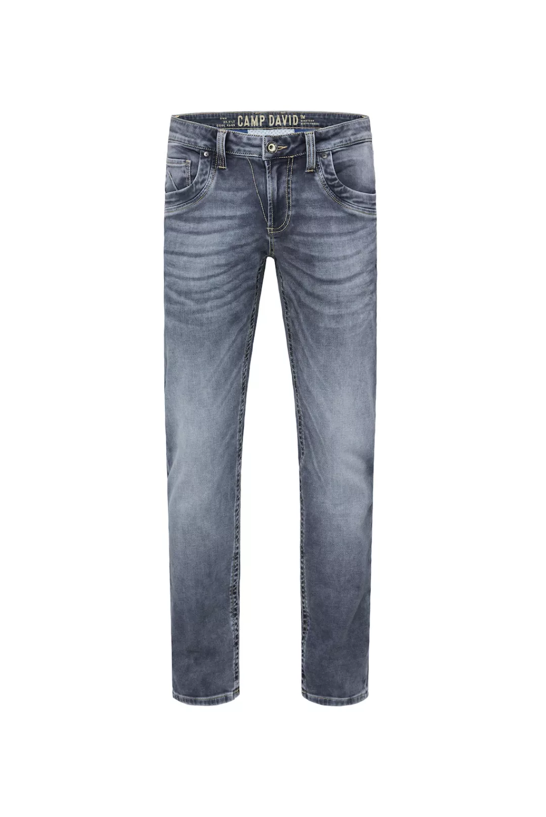 CAMP DAVID Regular-fit-Jeans, Verschluss mit Knopfleiste günstig online kaufen