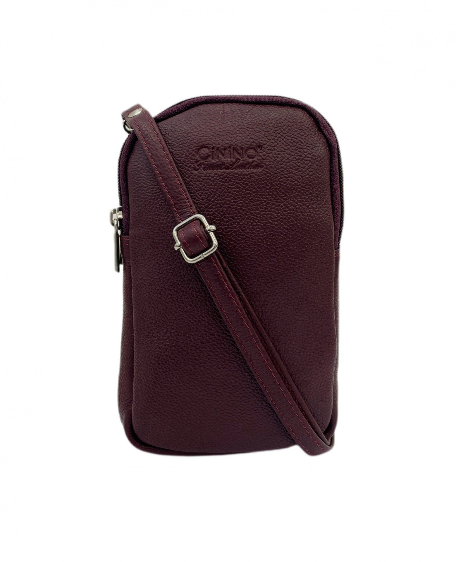 Cinino Handtasche Benja, Handytasche Umhängetasche Ledertasche günstig online kaufen