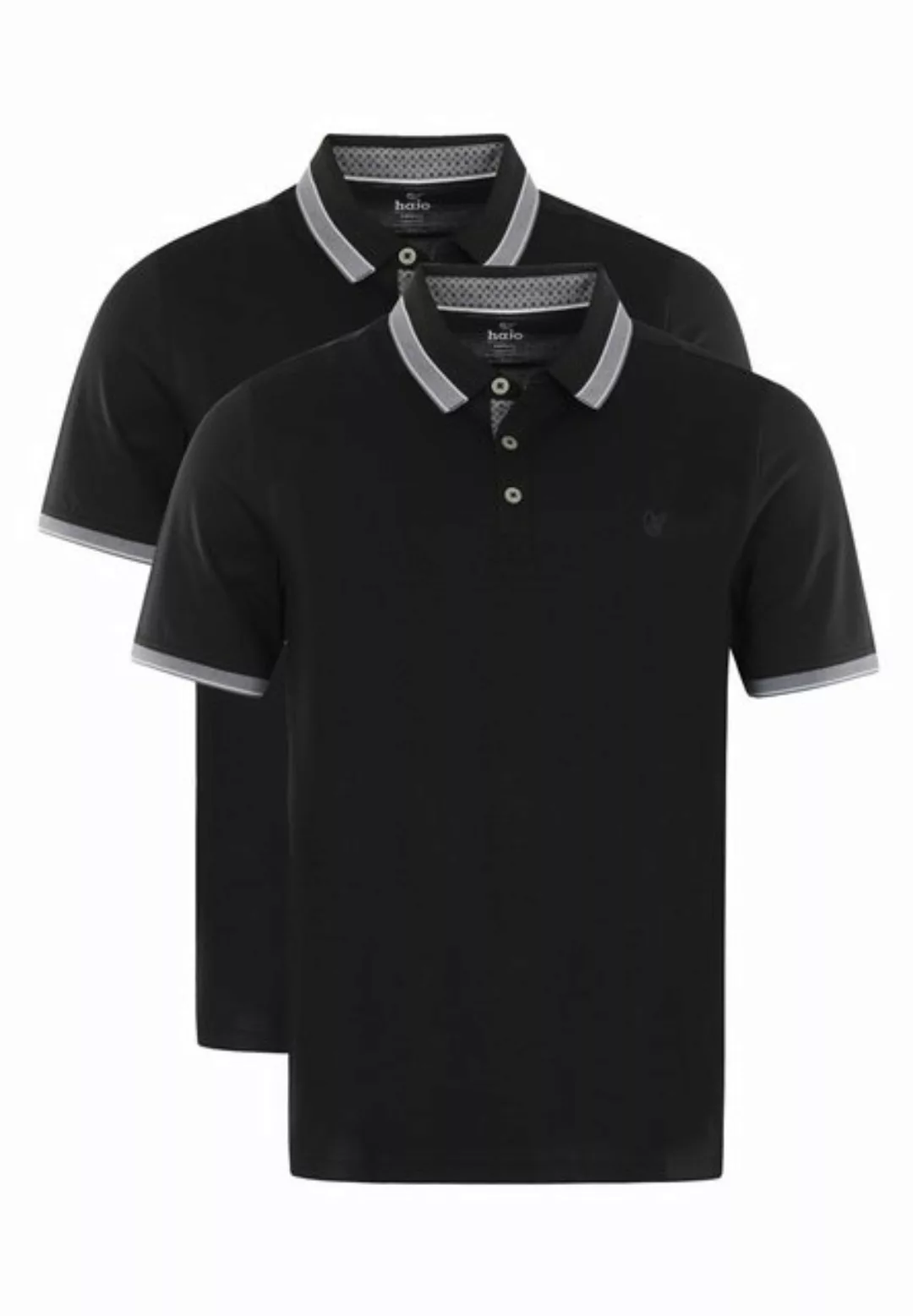 Hajo Poloshirt 2er Pack Pique (Spar-Set, 2-tlg) Poloshirt - Baumwolle - Atm günstig online kaufen