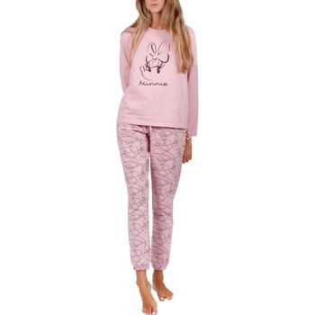 Admas  Pyjamas/ Nachthemden Pyjama lange Hose oben Minnie Soft Disney günstig online kaufen