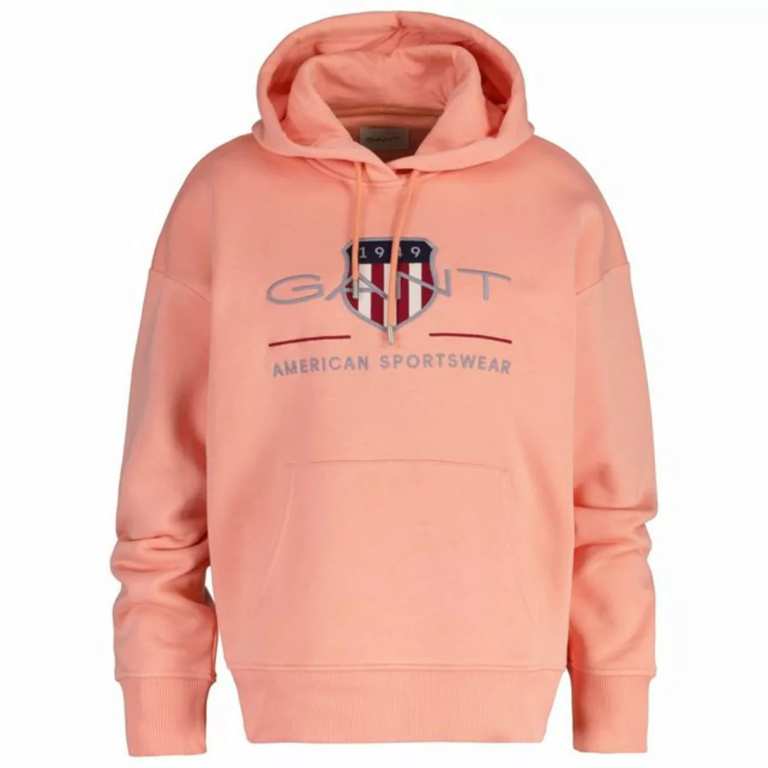 Gant Sweater Damen Sweatshirt - REGULAR ARCHIVE SHIELD HOODIE günstig online kaufen