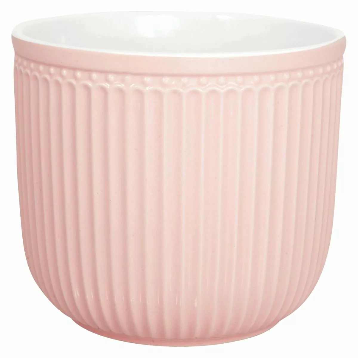 Greengate Alice Alice Blumentopf pale pink medium 14 cm (pink) günstig online kaufen