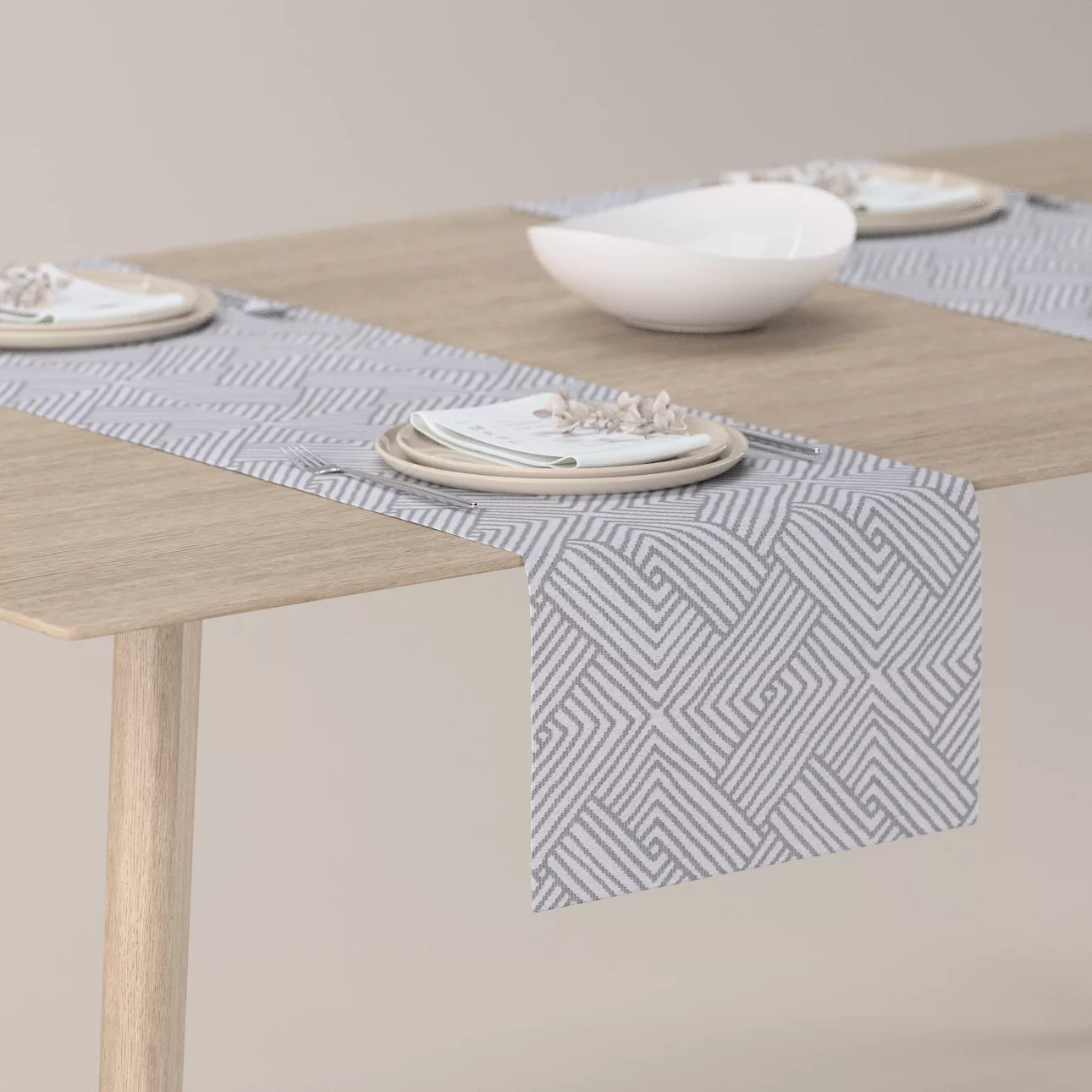 Tischläufer, grau, 40 x 130 cm, Sunny (143-45) günstig online kaufen