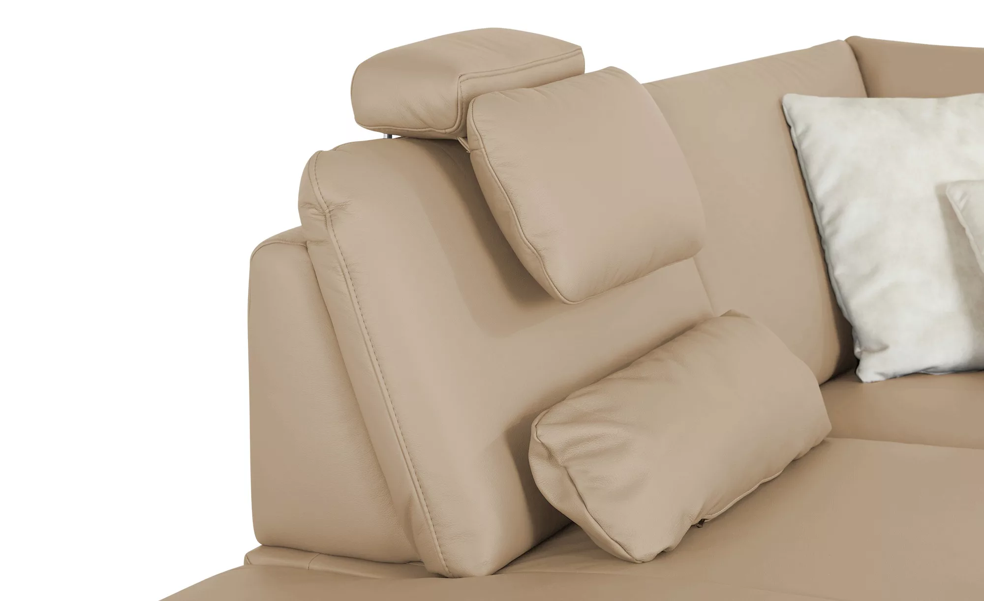 meinSofa Wohnlandschaft  Grace ¦ beige ¦ Maße (cm): B: 332 H: 89 T: 220 Pol günstig online kaufen