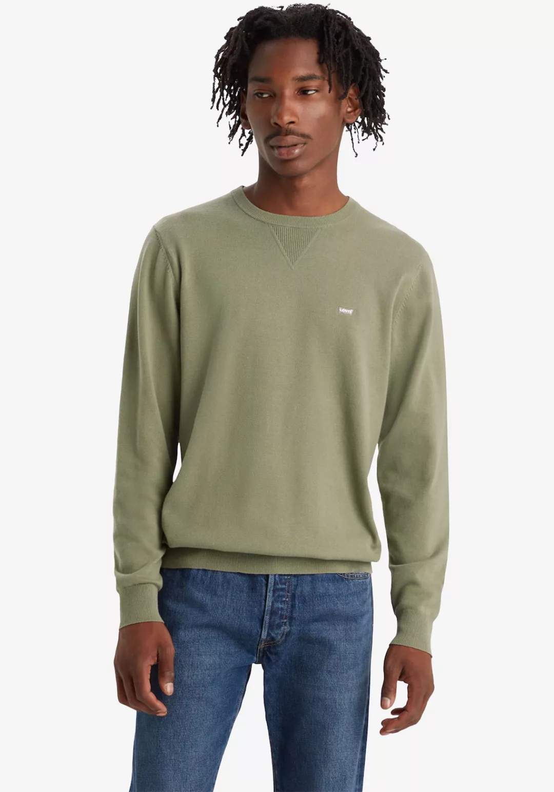 Levis Rundhalspullover "LIGHTWEIGHT HM SWEATER" günstig online kaufen