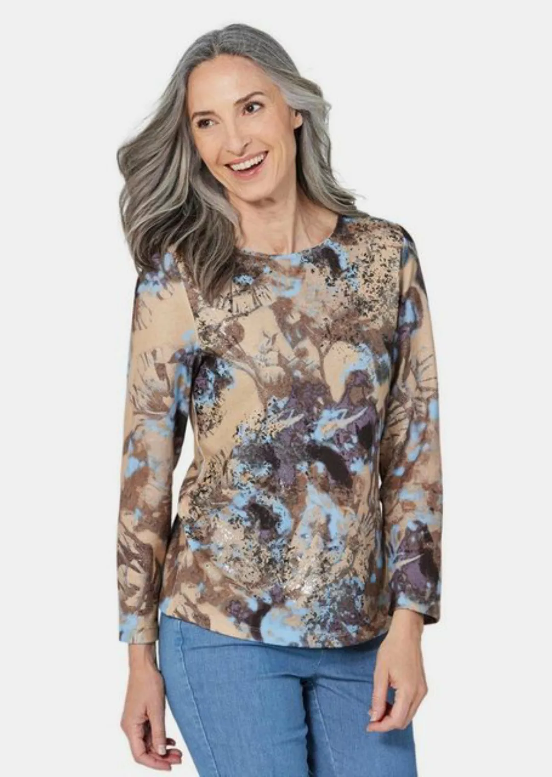 GOLDNER Print-Shirt Sweatshirt mit Druck günstig online kaufen