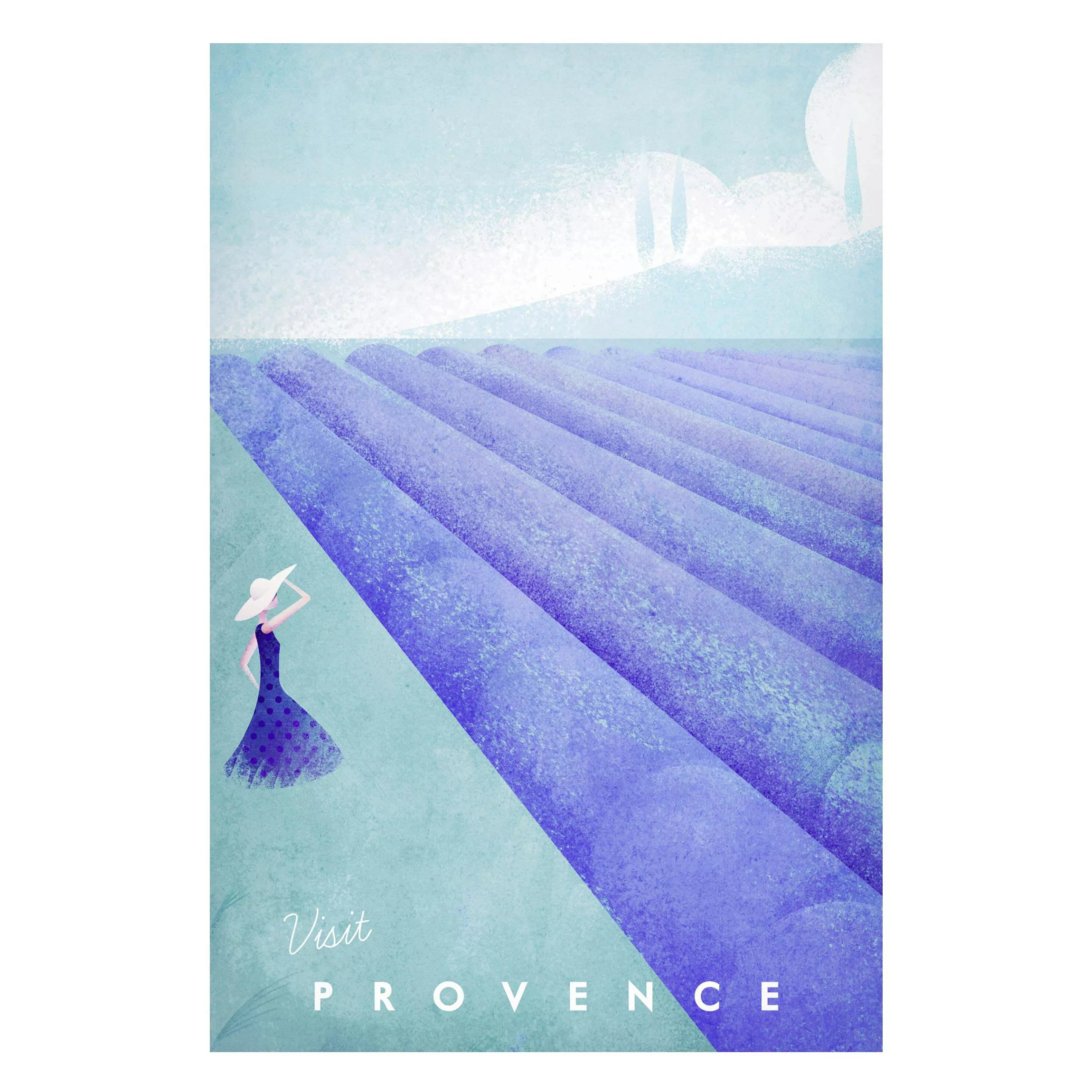 Magnettafel Blumen - Hochformat 2:3 Reiseposter - Provence günstig online kaufen