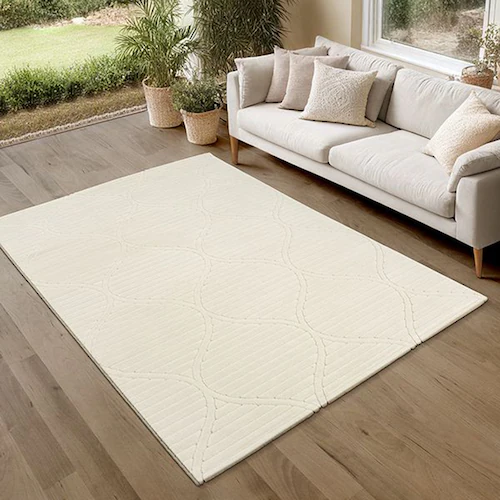 the carpet Teppich »La Palma«, rechteckig, moderne Wohnzimmer Teppich Outdo günstig online kaufen