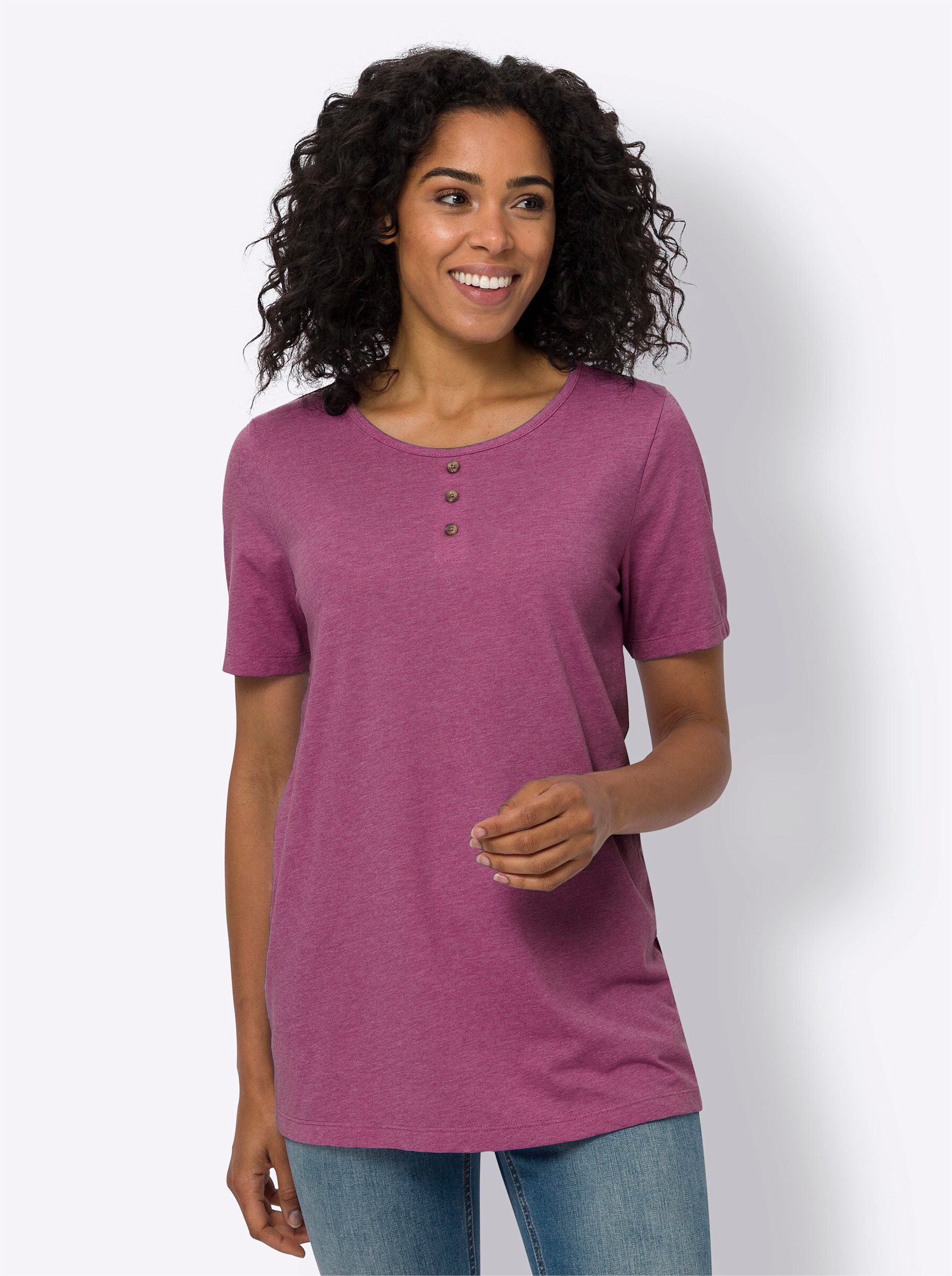 Sieh an! T-Shirt Longshirt günstig online kaufen