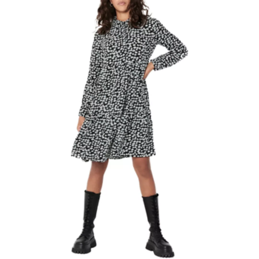 Jacqueline De Yong  Kurze Kleider JDYPIPER L/S AOP SHIRT DRESS WVN NOOS 152 günstig online kaufen