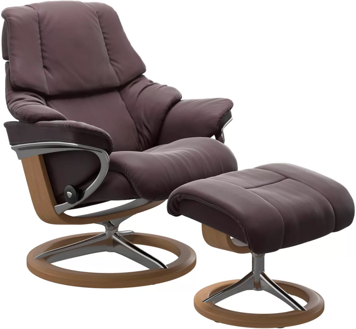 Stressless Relaxsessel "Reno", (Set, Relaxsessel mit Hocker), mit Hocker, m günstig online kaufen