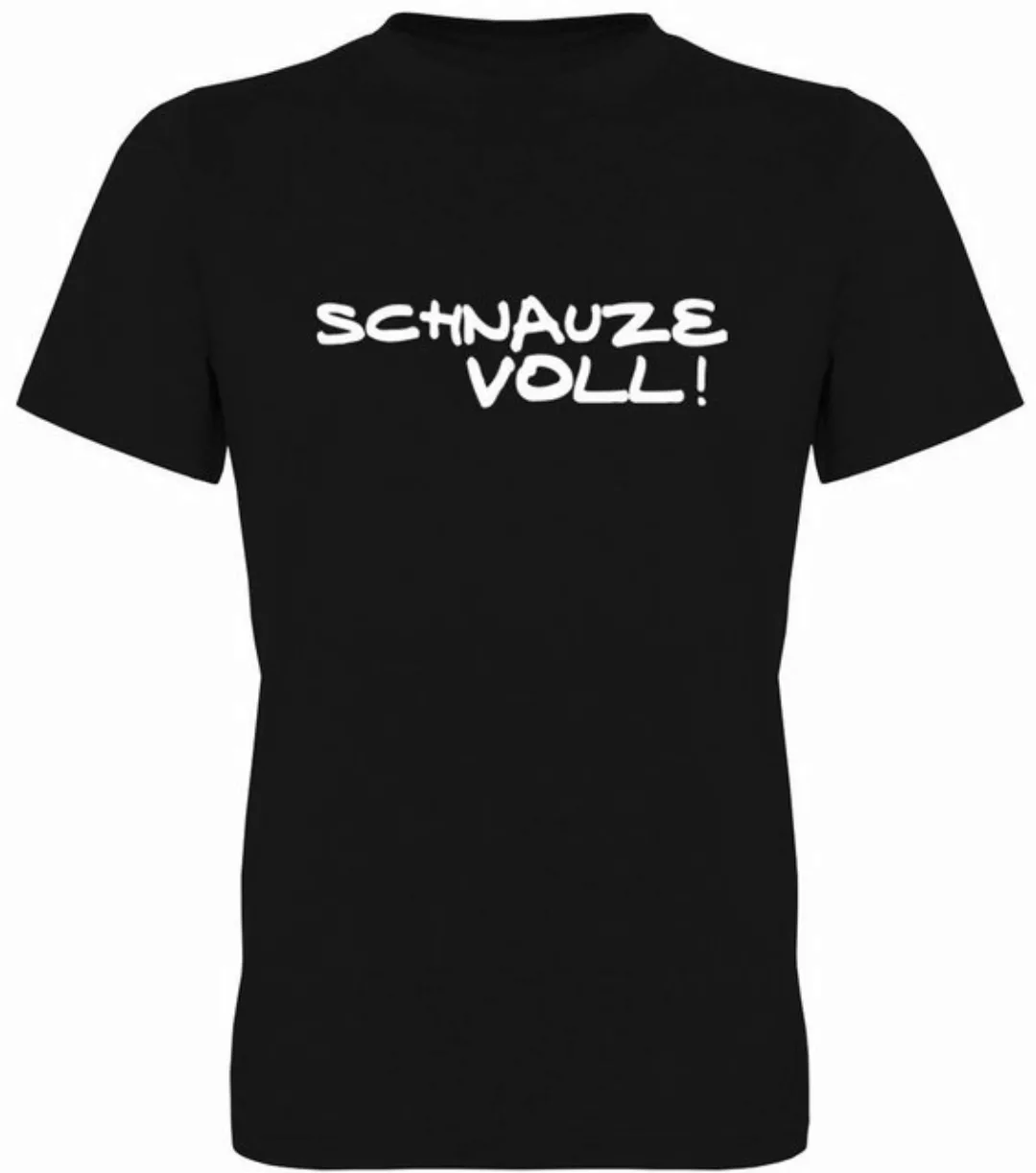 G-graphics T-Shirt Schnauze voll! Herren T-Shirt, mit Frontprint, mit Spruc günstig online kaufen