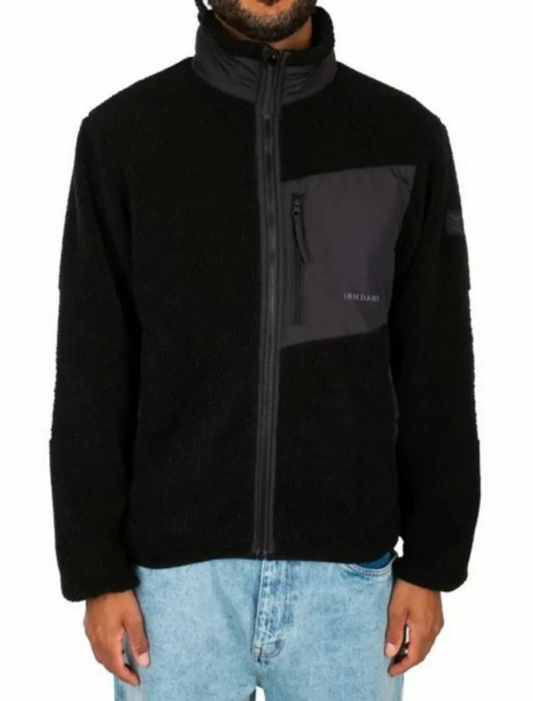 iriedaily Fleecejacke - Fleece Jacket in Schwarz günstig online kaufen