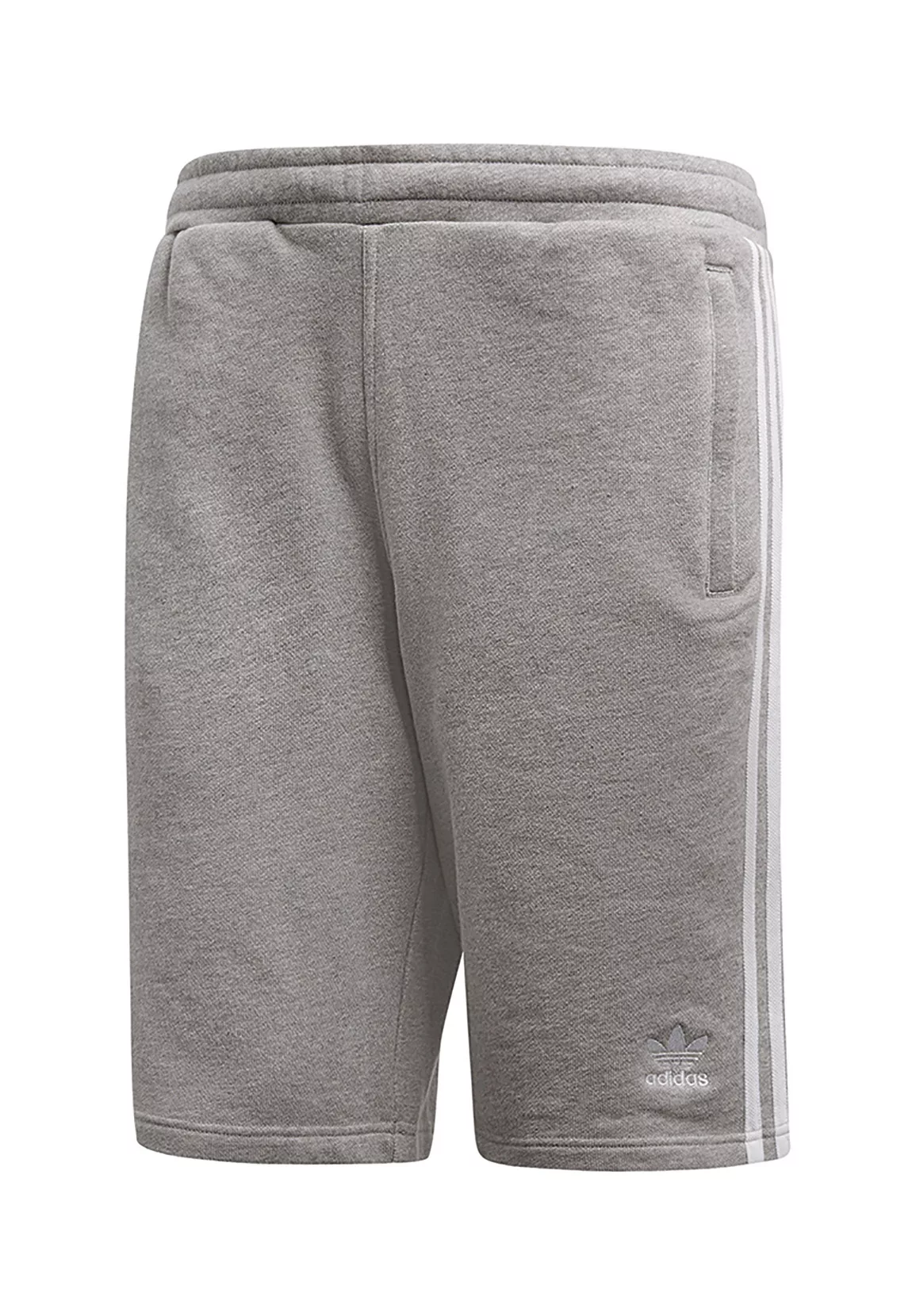 adidas Originals – adicolor – Shorts mit den drei Steifen in Grau günstig online kaufen