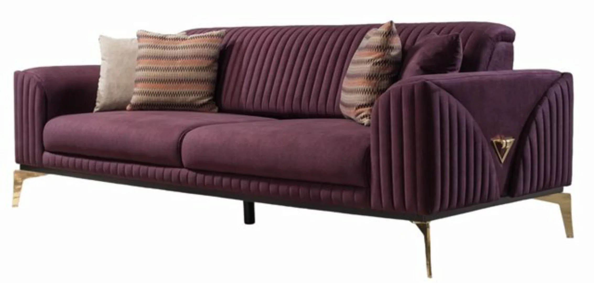 Villa Möbel Sofa Leaf, Set, mit Relax-/Bettfunktion durch umklappbare Rücke günstig online kaufen