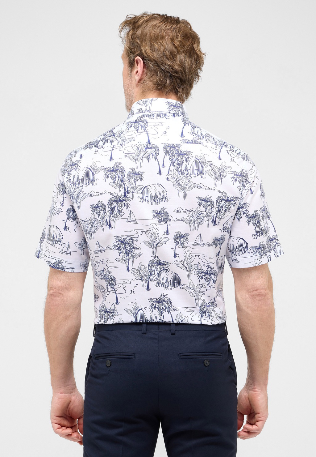 Eterna Kurzarmhemd "MODERN FIT", EASY IRON (bügelleicht) günstig online kaufen