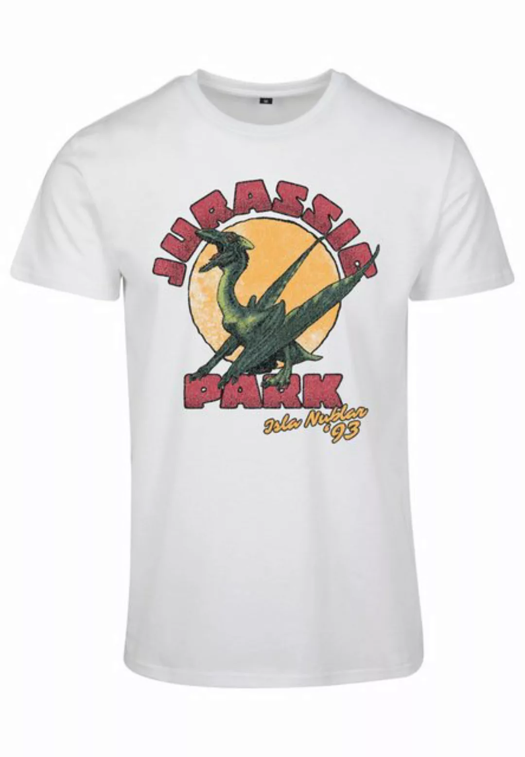 Merchcode T-Shirt Merchcode Herren Jurassic Park Isla Nybla Tee (1-tlg) günstig online kaufen