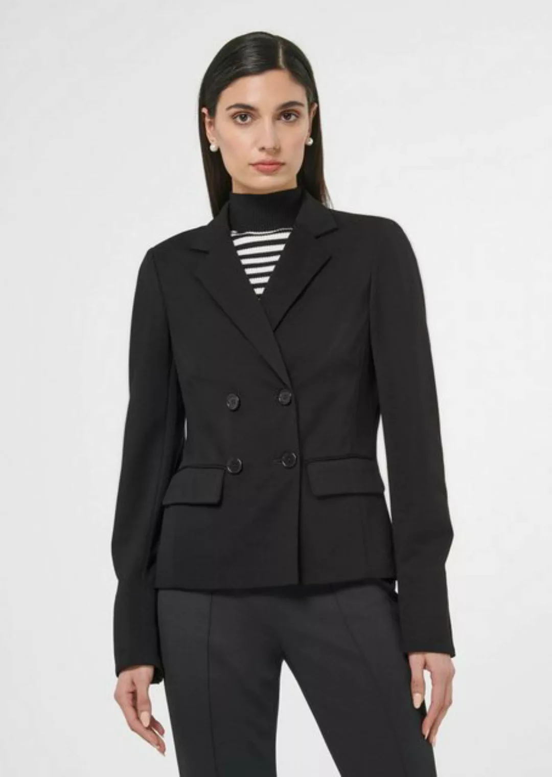 MADELEINE Kurzblazer Jersey-Blazer mit feiner Struktur günstig online kaufen