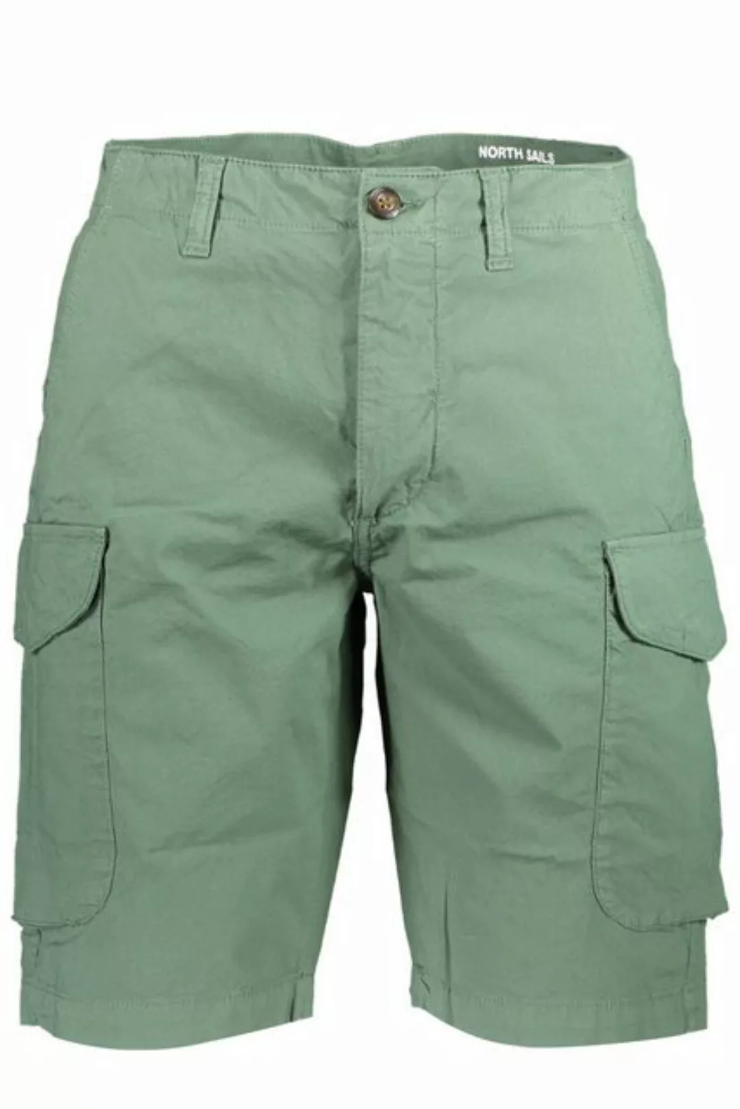 North Sails 5-Pocket-Hose Herren Bermuda-Shorts Grün aus Bio-Baumwolle mit günstig online kaufen