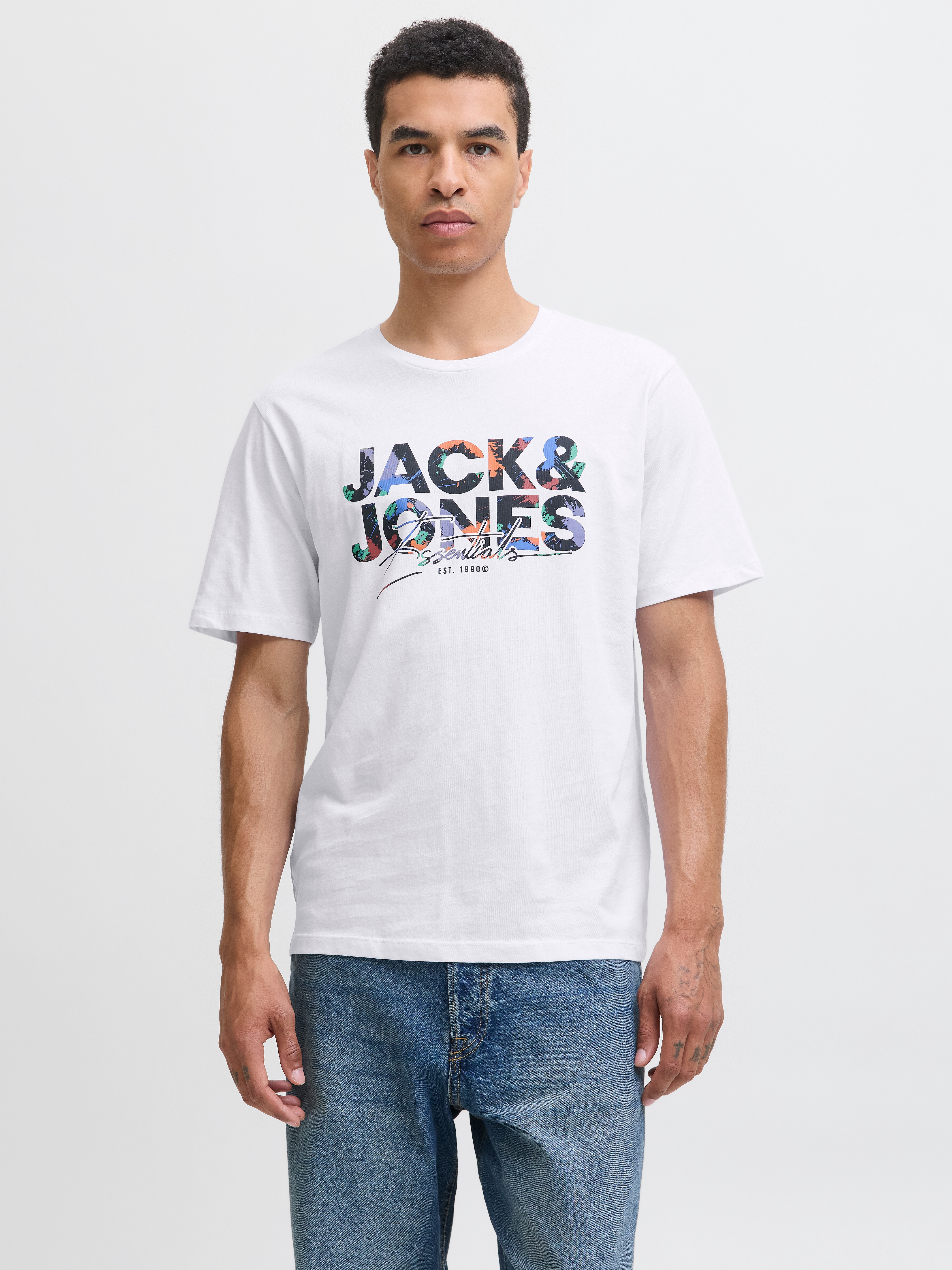 Jack & Jones Kurzarmshirt "JJGEPLAS TEE SS CREW NECK 3PK MP" günstig online kaufen