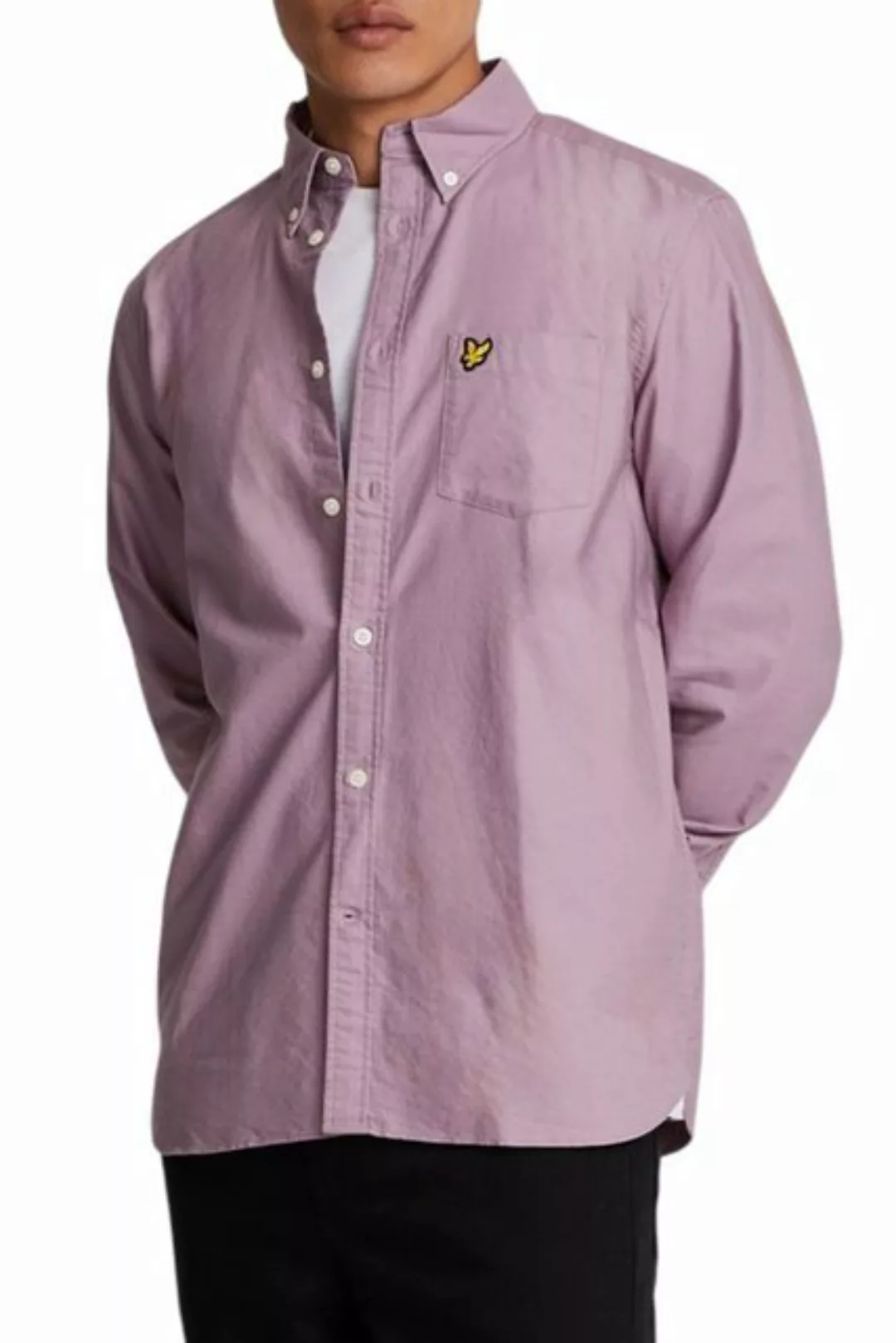 Lyle & Scott Langarmhemd Oxford Webart,Button Down günstig online kaufen