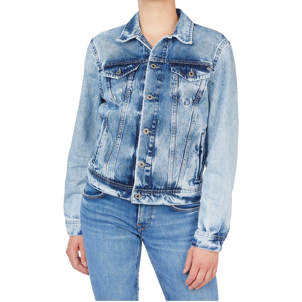 Pepe Jeans Rose Jacke M Denim günstig online kaufen