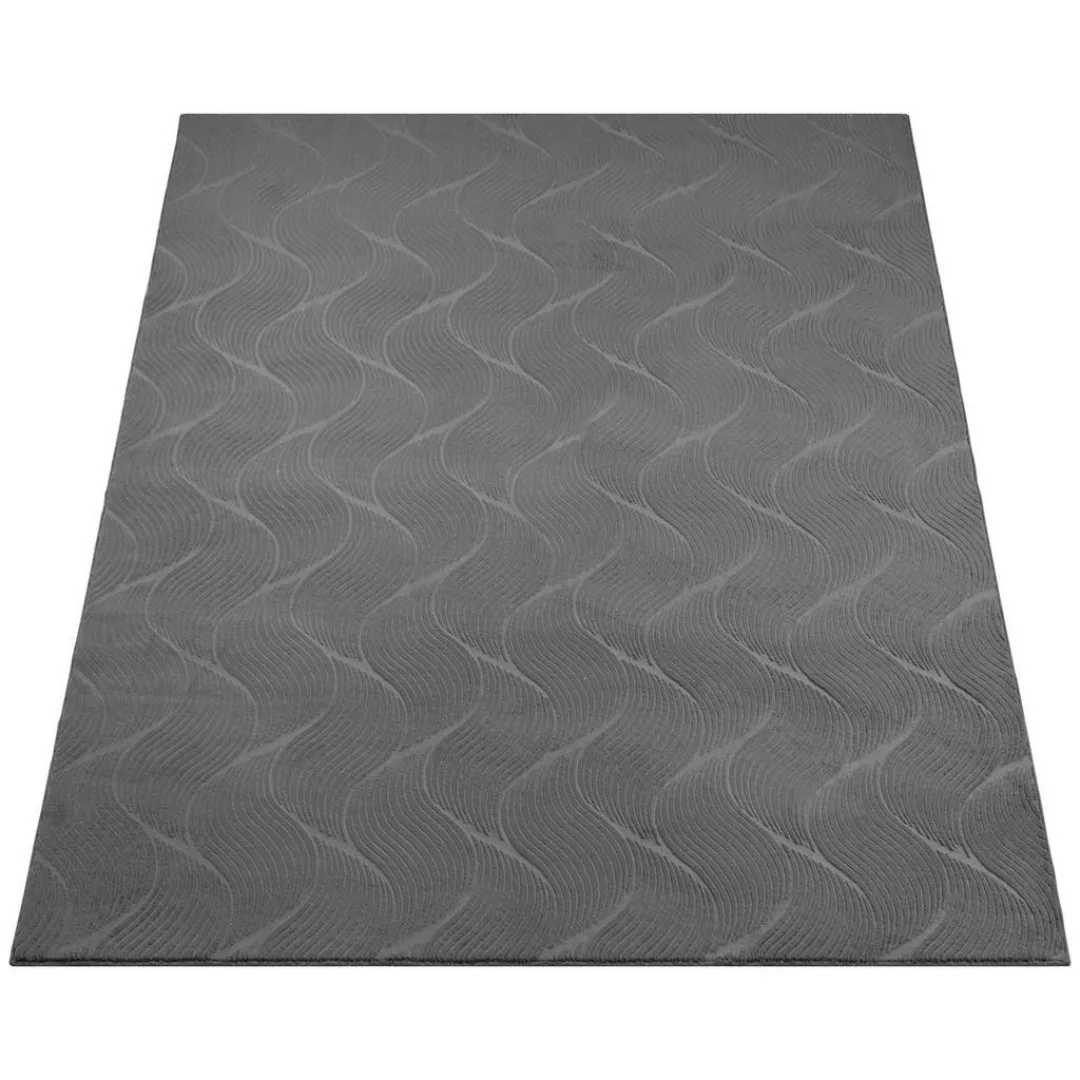 Dinarsu Teppich Stilo anthrazit B/L: ca. 80x300 cm günstig online kaufen