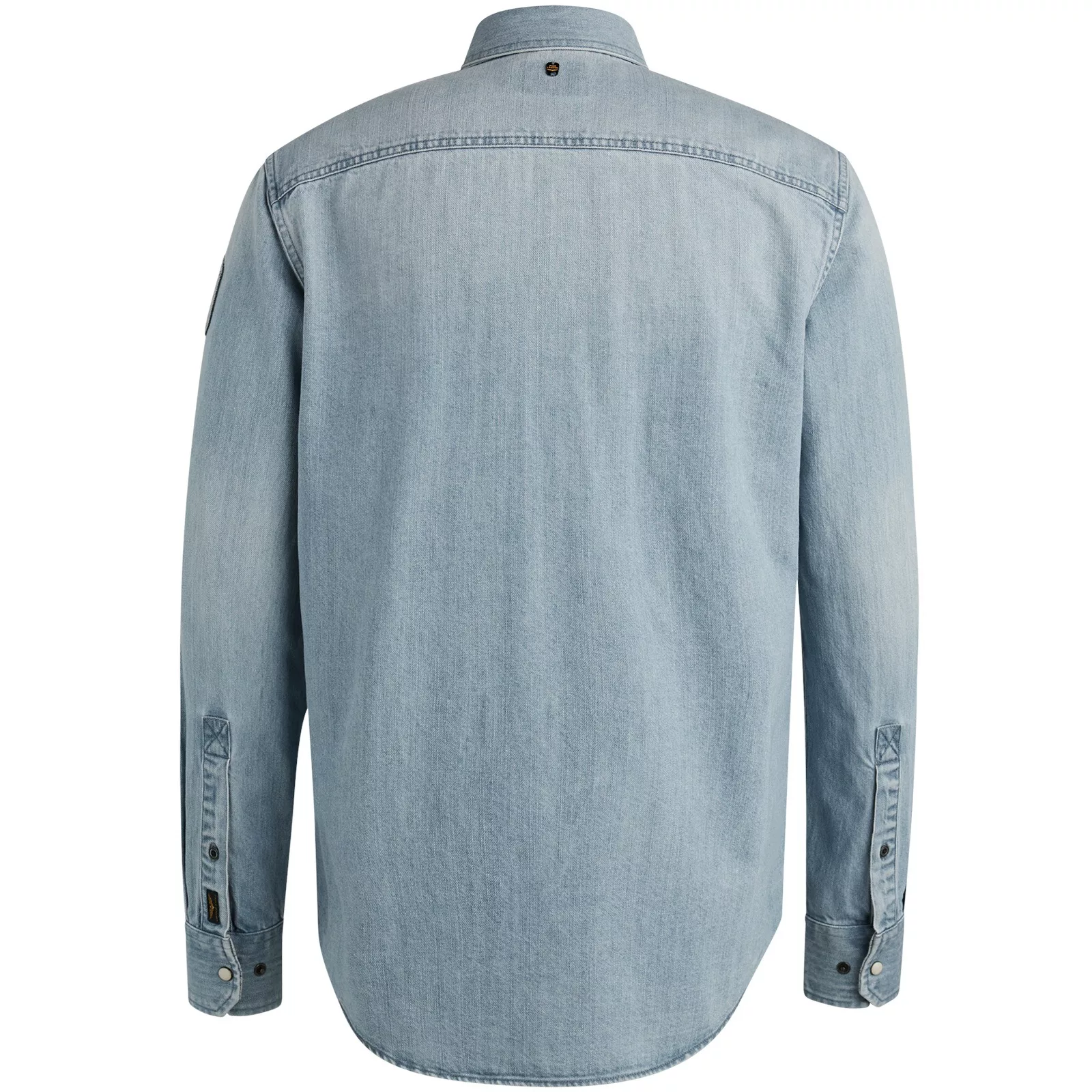 PME LEGEND Jeanshemd "Long Sleeve Shirt Bleach Indigo denim", mit Kentkrage günstig online kaufen