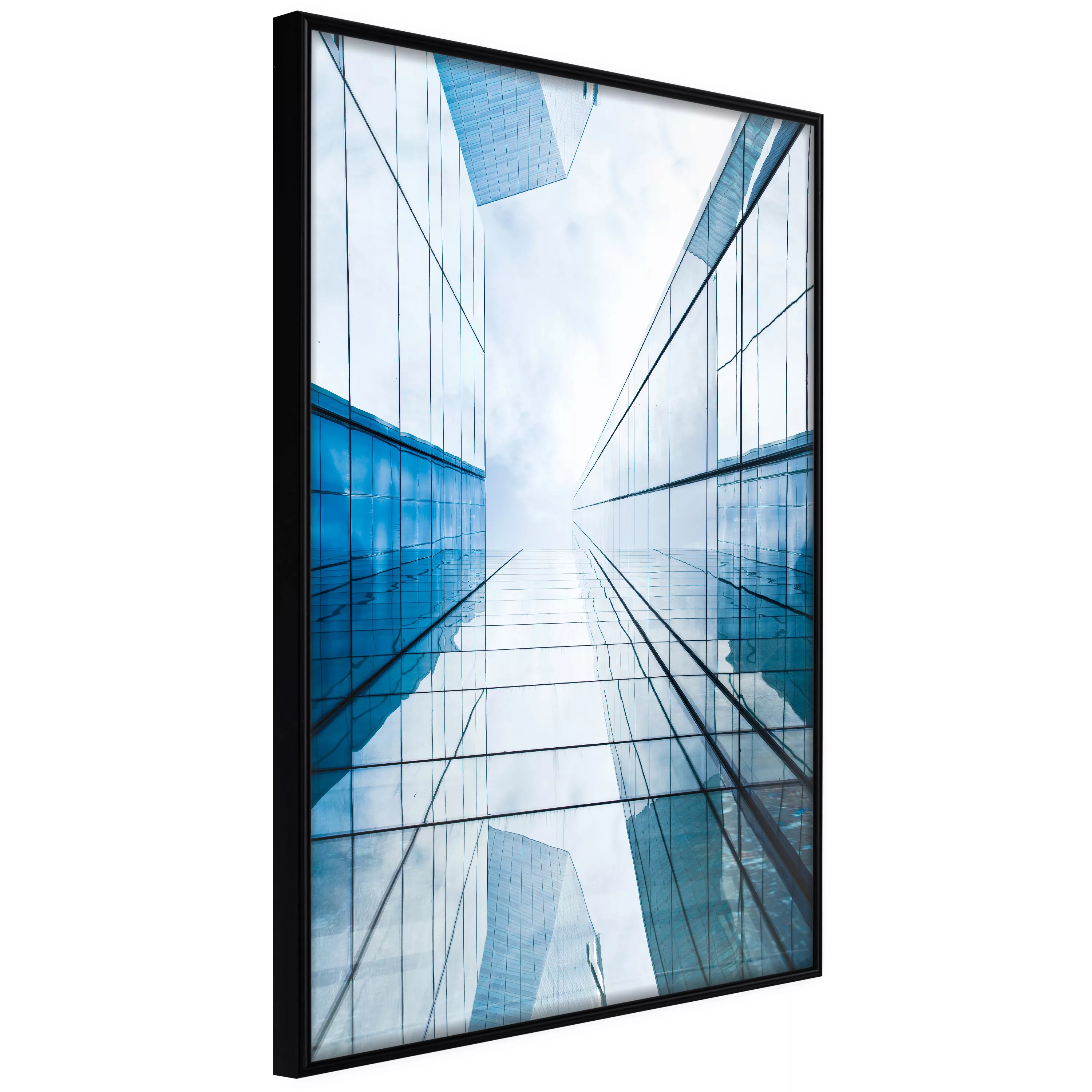 Poster - Steel And Glass (blue) günstig online kaufen