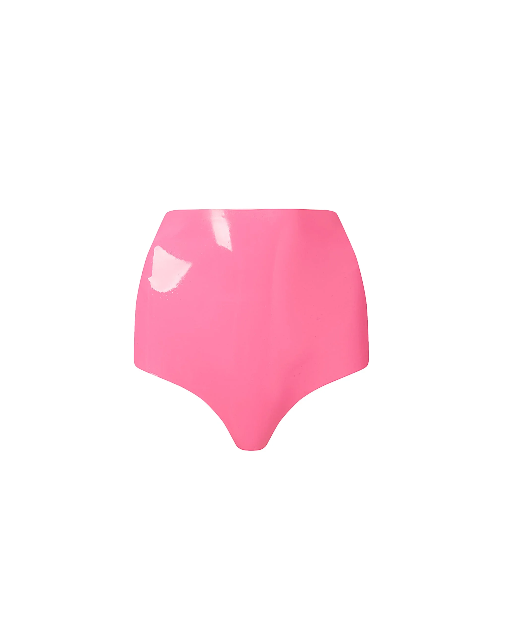 Bluebella Latex High-Waist Hot Pants Bubblegum Rosa günstig online kaufen