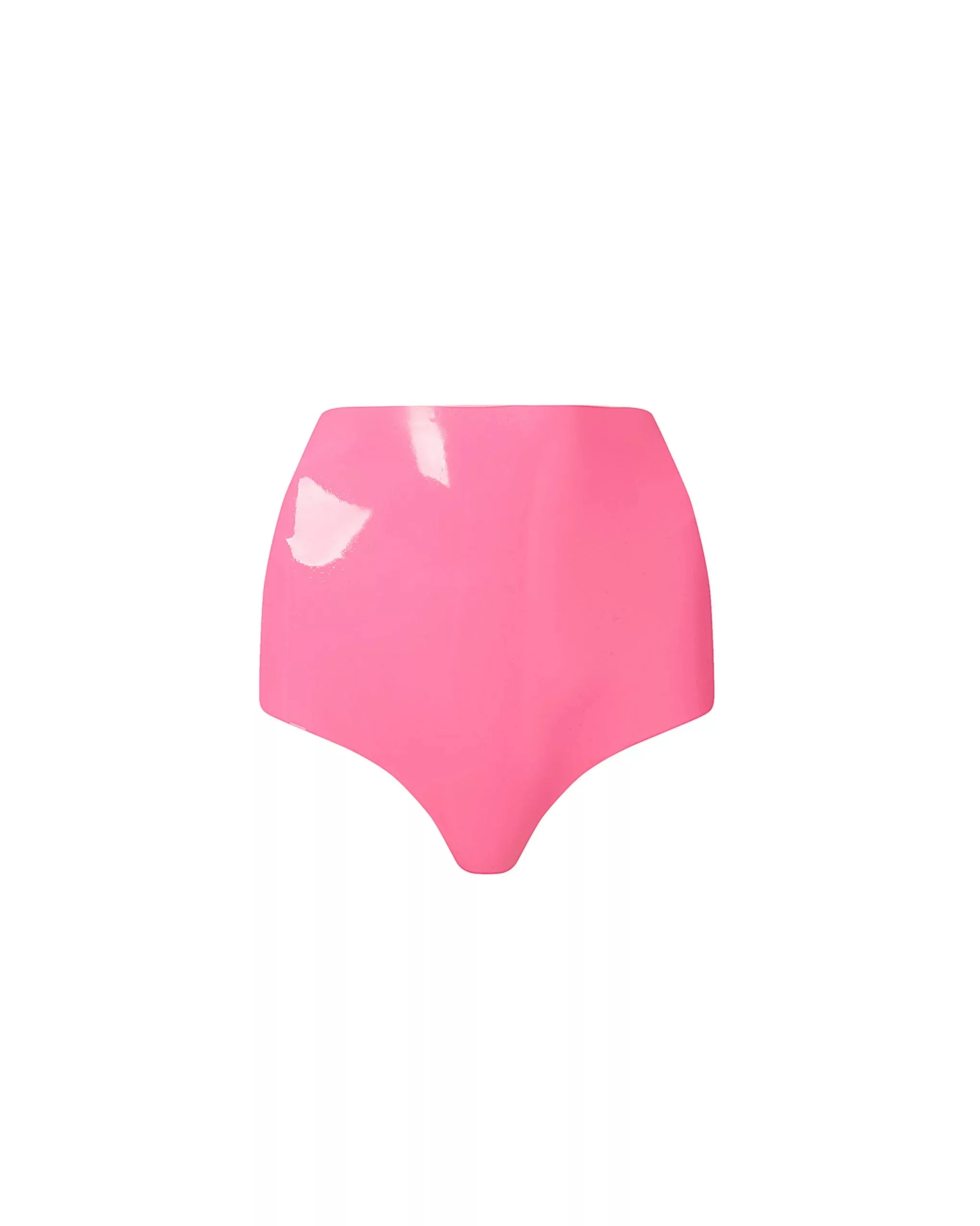 Bluebella Latex High-Waist Hot Pants Bubblegum Rosa günstig online kaufen