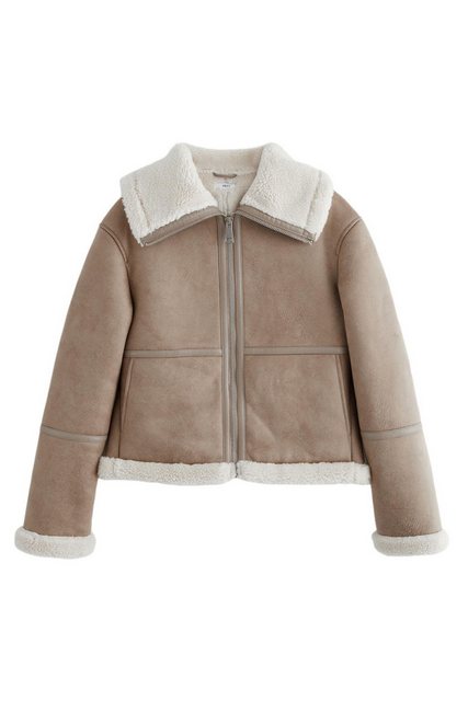 Next Fleecejacke Fliegerjacke mit Teddyfell (1-St) günstig online kaufen