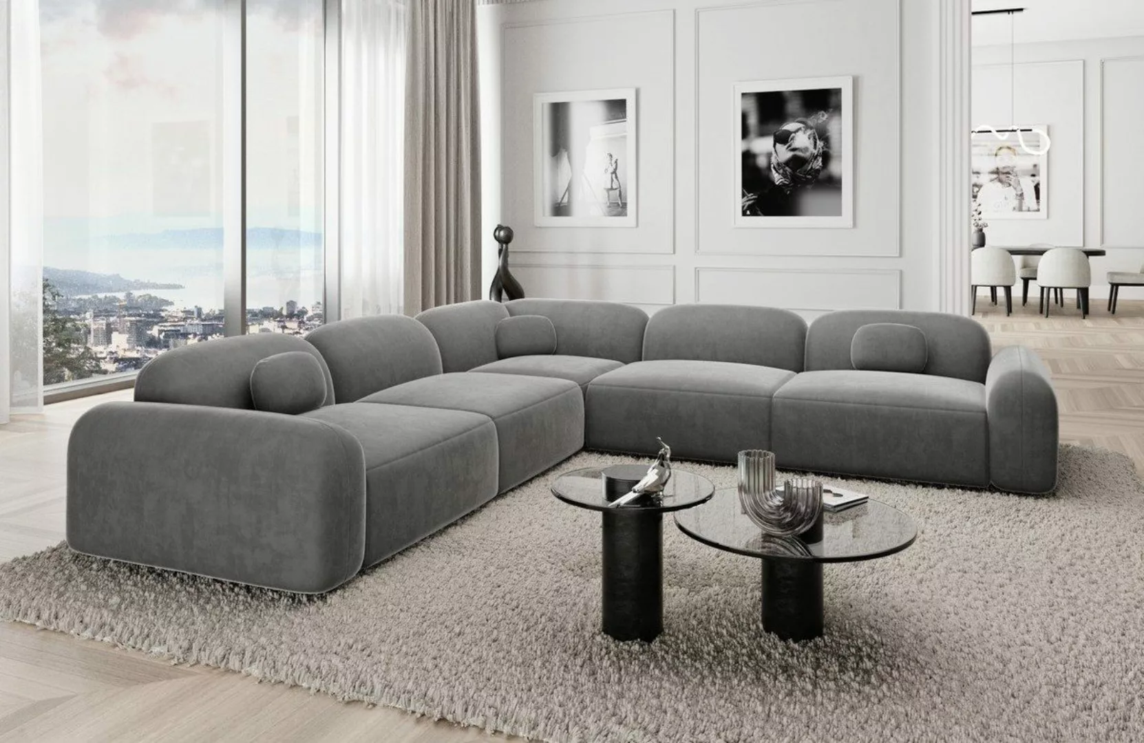 Sofa Dreams Ecksofa Stoff Eckcouch Polstersofa günstig online kaufen