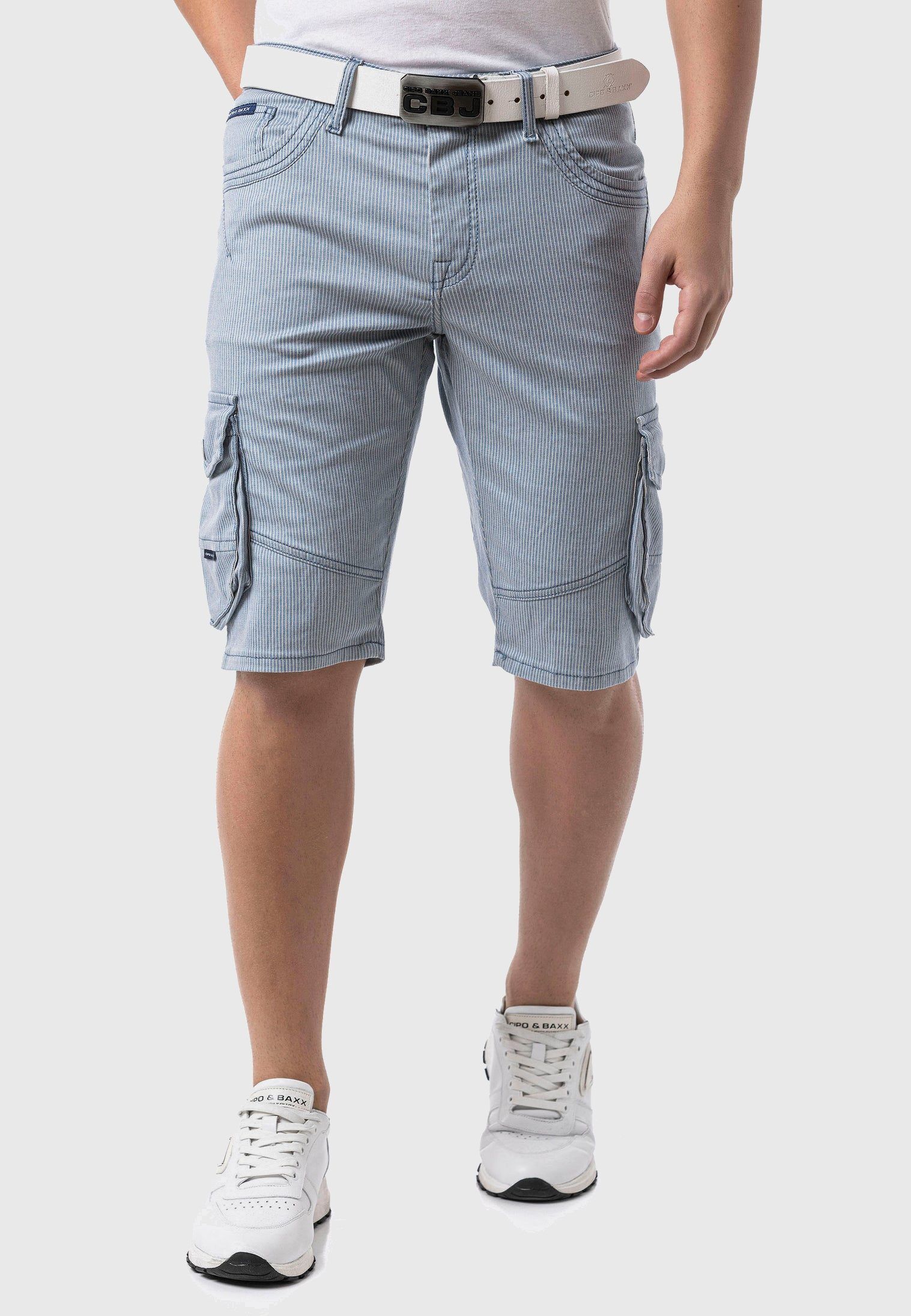 Cipo & Baxx Stoffhose "Hosen", im Streifen-Look günstig online kaufen