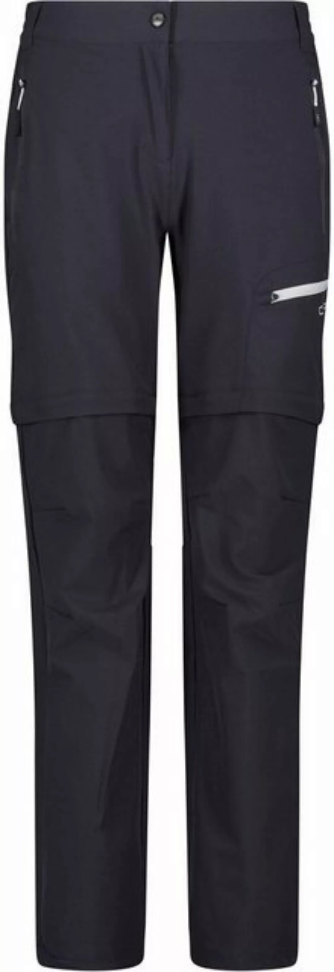 CMP Outdoorhose WOMAN PANT ZIP OFF ANTRACITE-STONE günstig online kaufen