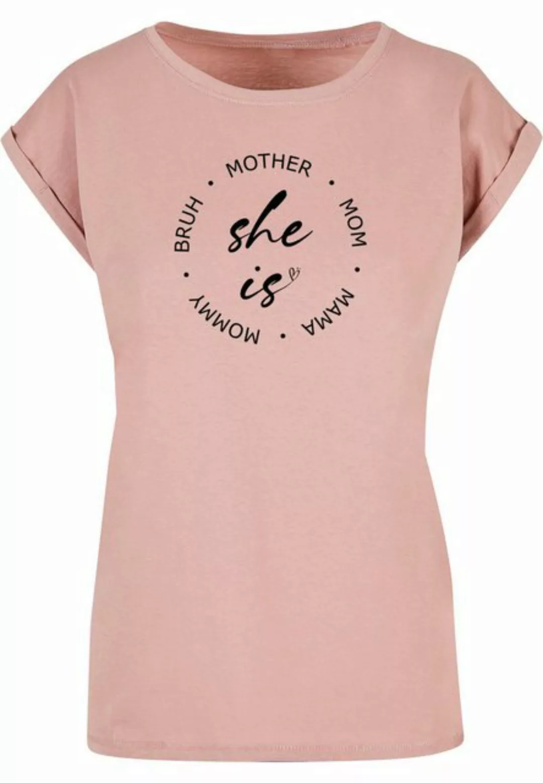 Merchcode T-Shirt Merchcode Damen Ladies Mothers Day - She is T-Shirt (1-tl günstig online kaufen