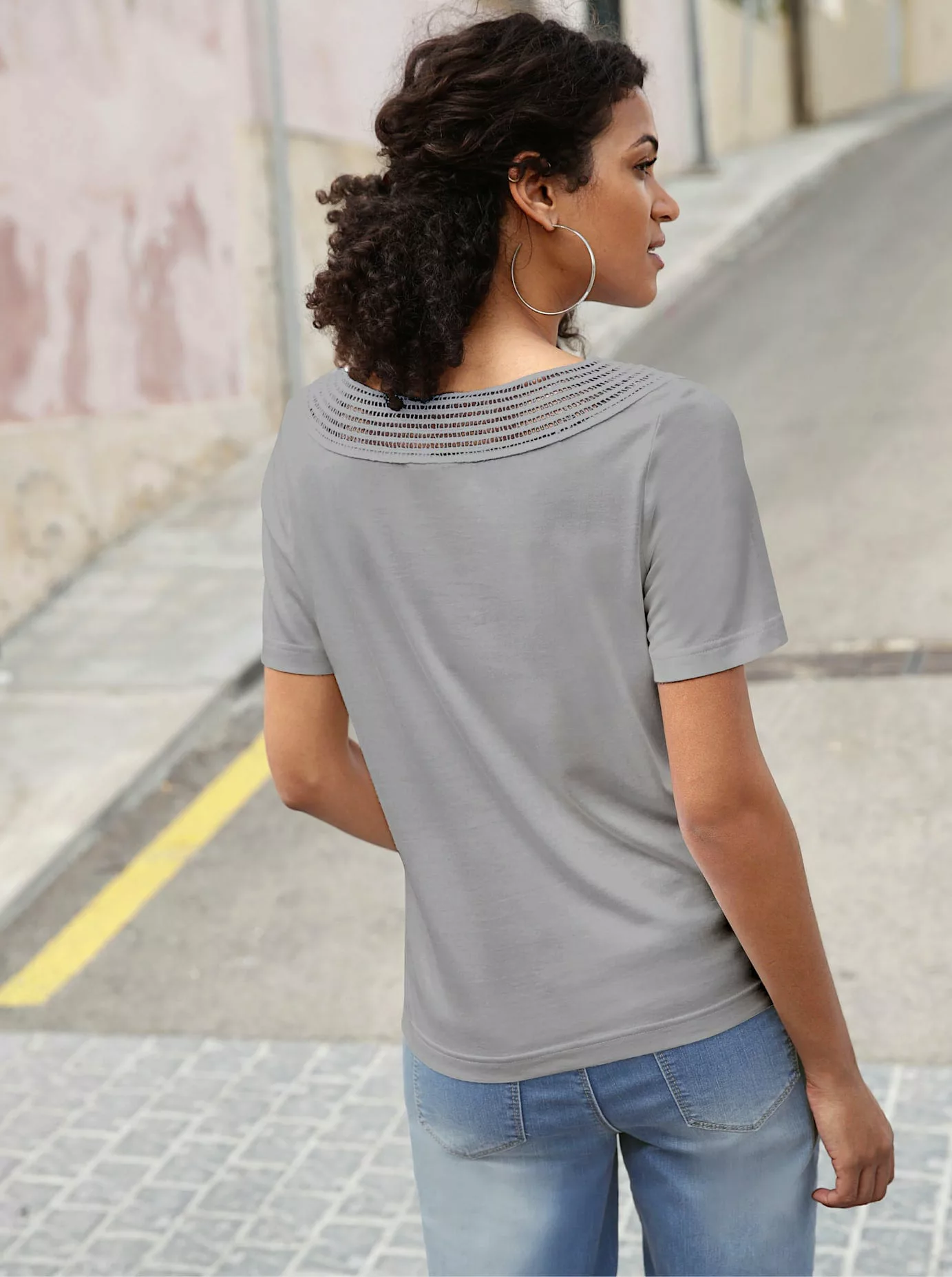 Casual Looks Kurzarmshirt "Shirt" günstig online kaufen