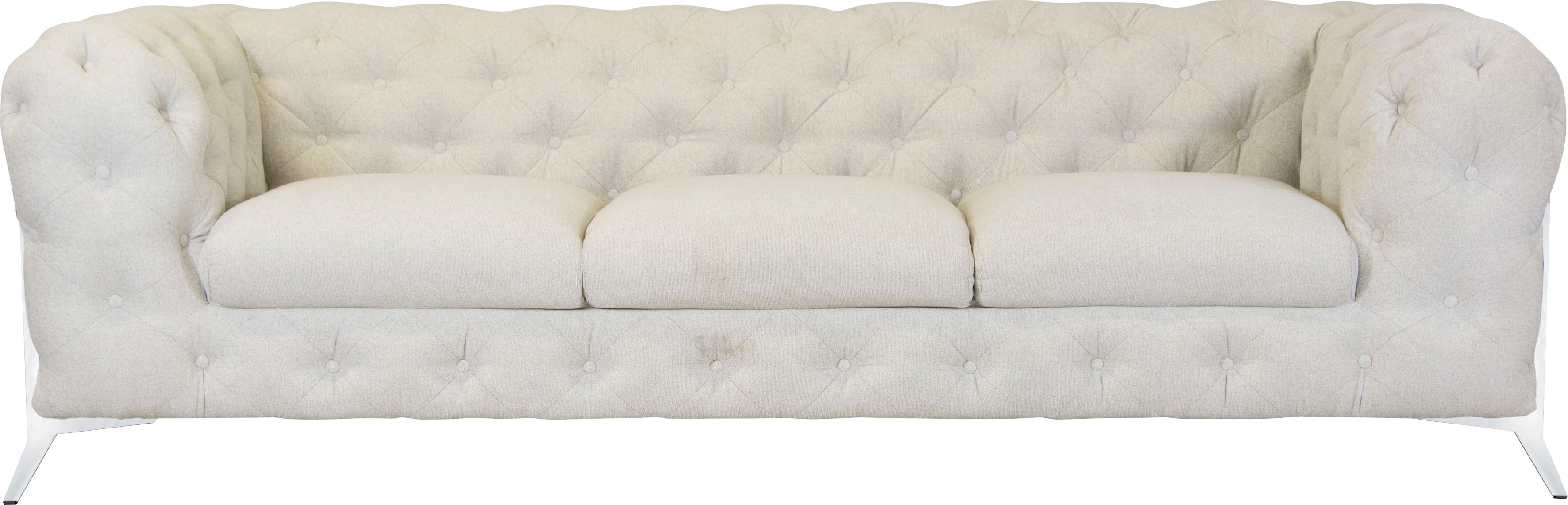 Leonique Chesterfield-Sofa "Amaury", aufwändige Knopfheftung, moderne Chest günstig online kaufen