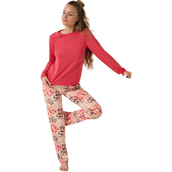 Lisca  Pyjamas/ Nachthemden Pyjama Hose weit Top langarm Ocean günstig online kaufen