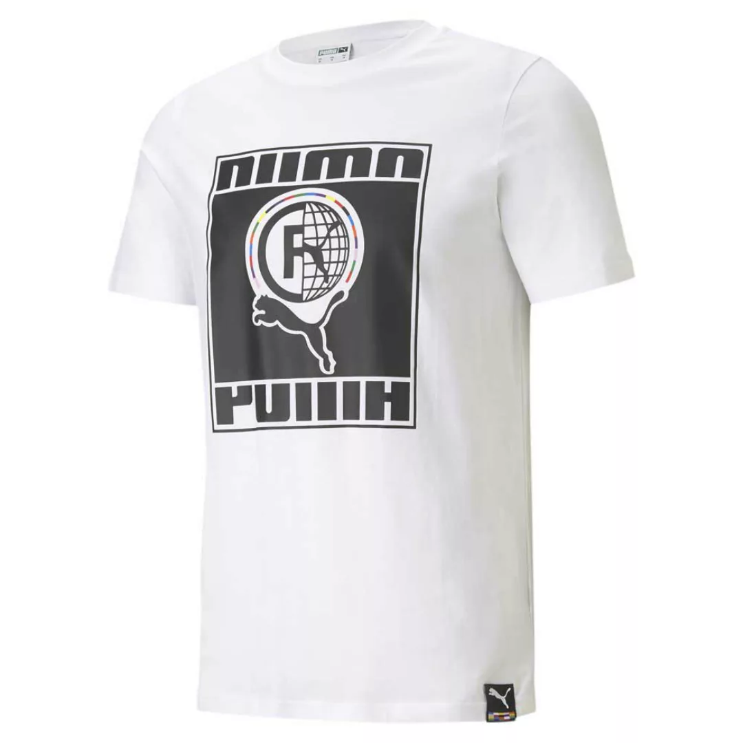 Puma Select International Kurzärmeliges T-shirt L Puma White günstig online kaufen