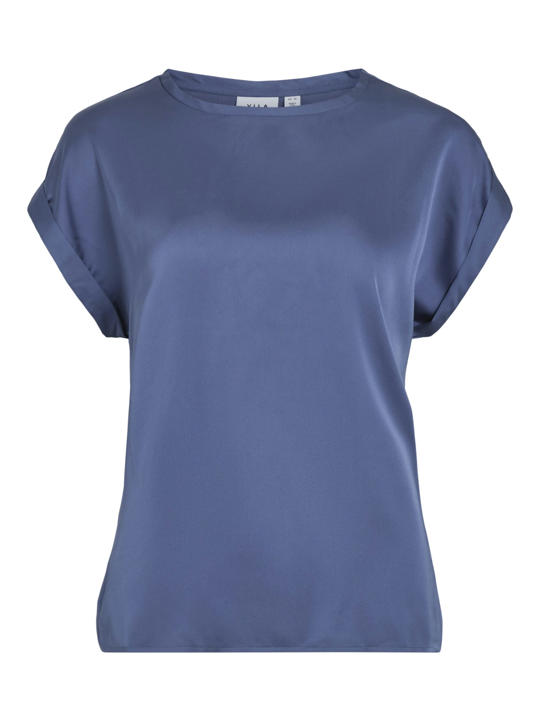 Vila Kurzarmbluse VIELLETTE S/S SATIN TOP günstig online kaufen