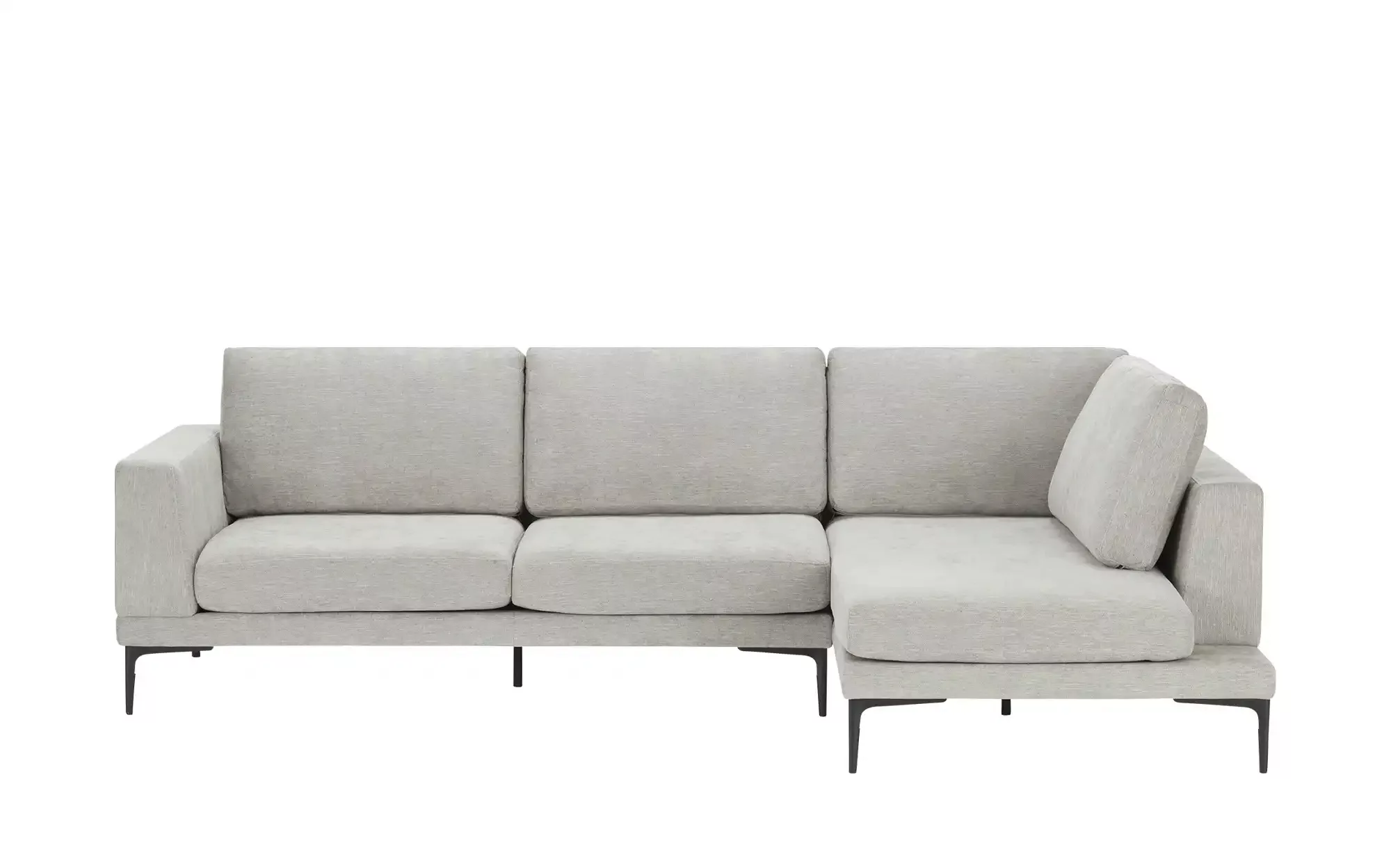 Ecksofa  Kelly ¦ grau ¦ Maße (cm): B: 280 H: 82 T: 170.0 Polstermöbel > Sof günstig online kaufen