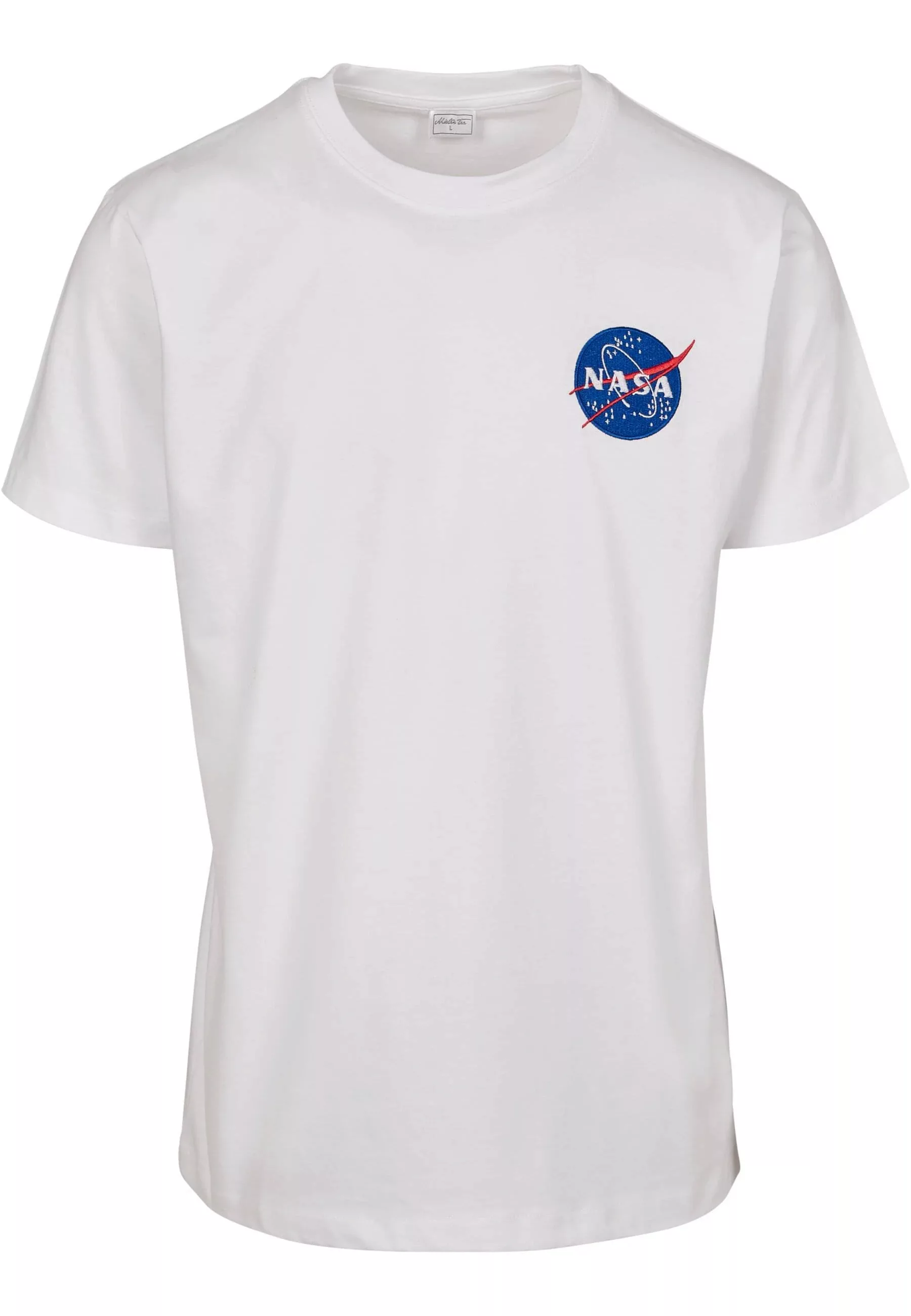 MisterTee T-Shirt "MisterTee Herren NASA Logo Embroidery Tee" günstig online kaufen