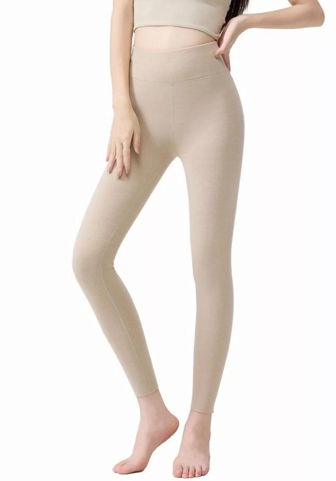 Refttenw Thermohose Premium Damen Thermo Leggings, Hoher Bund,Weich und Hau günstig online kaufen