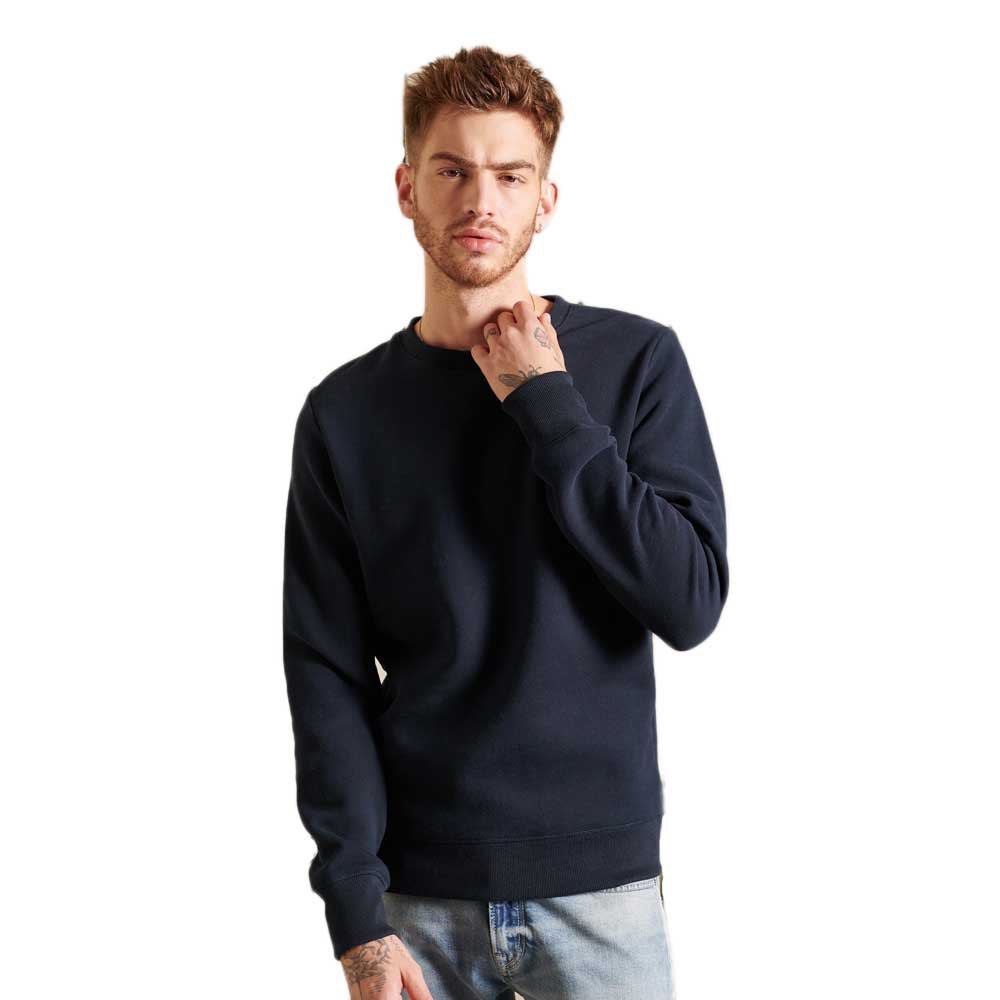 Superdry Vintage Logo Emb Pullover S Eclipse Navy günstig online kaufen